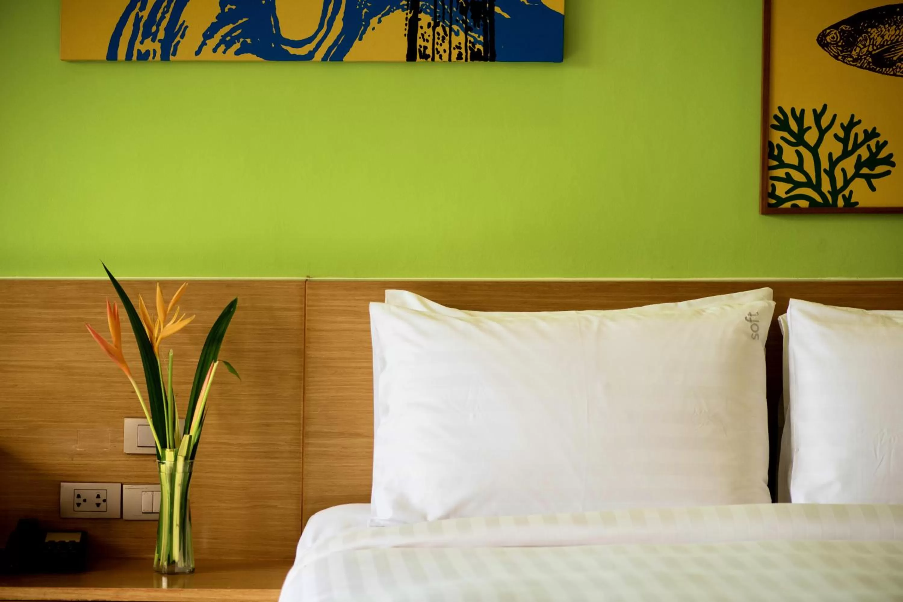 Bed in Holiday Ao Nang Beach Resort, Krabi