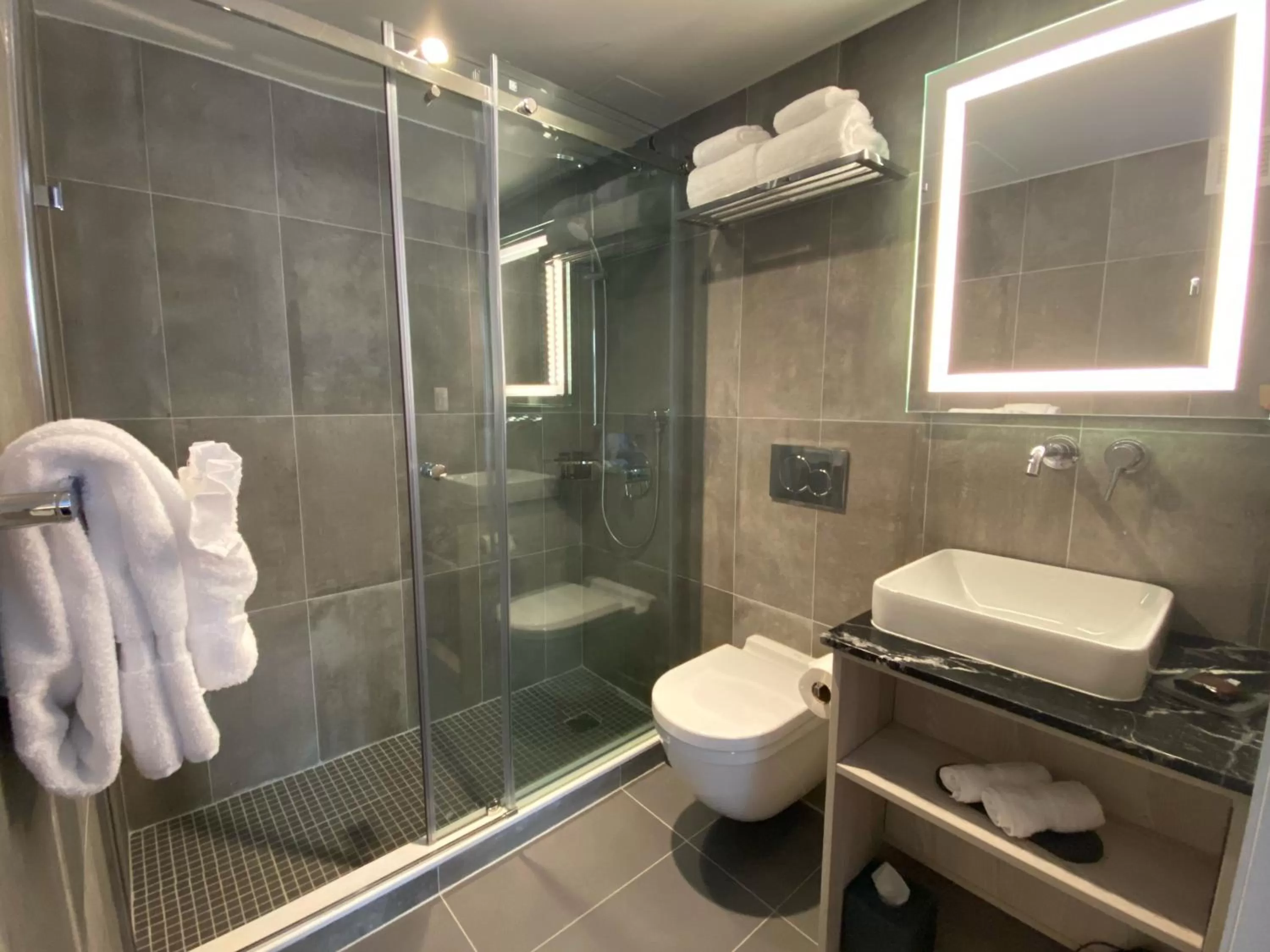 Bathroom in Wingate by Wyndham New York Midtown South/5th Ave