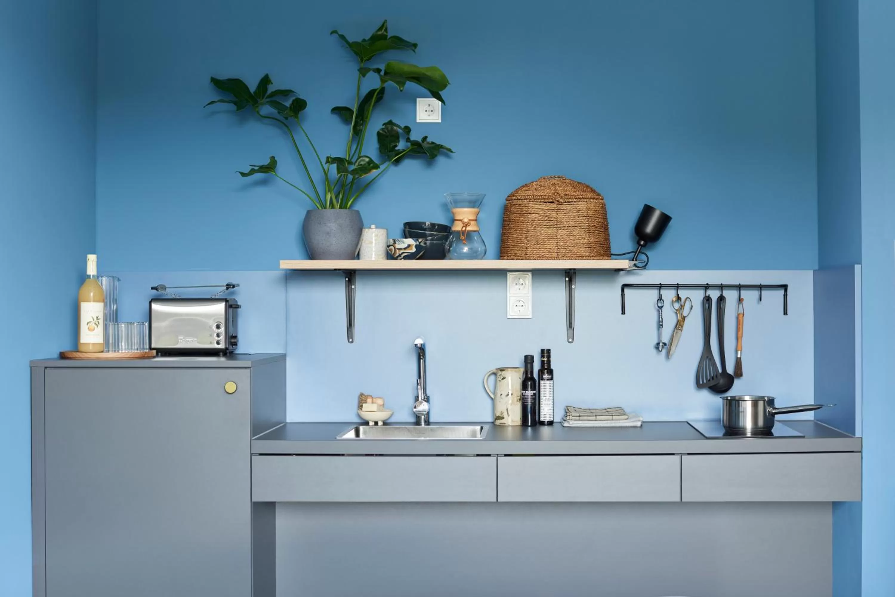 Kitchen or kitchenette in Nena Apartments Bochum City