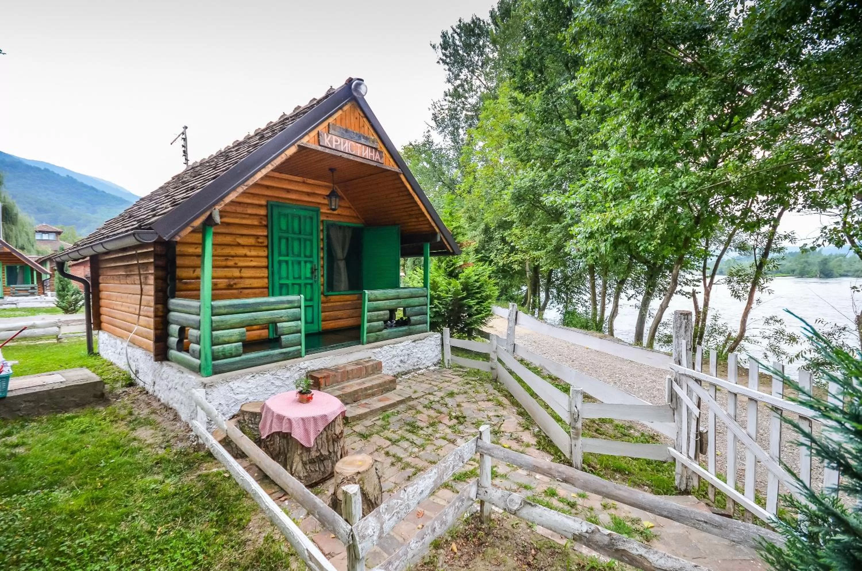Facade/entrance in B&B Etno Village Sunčana Reka