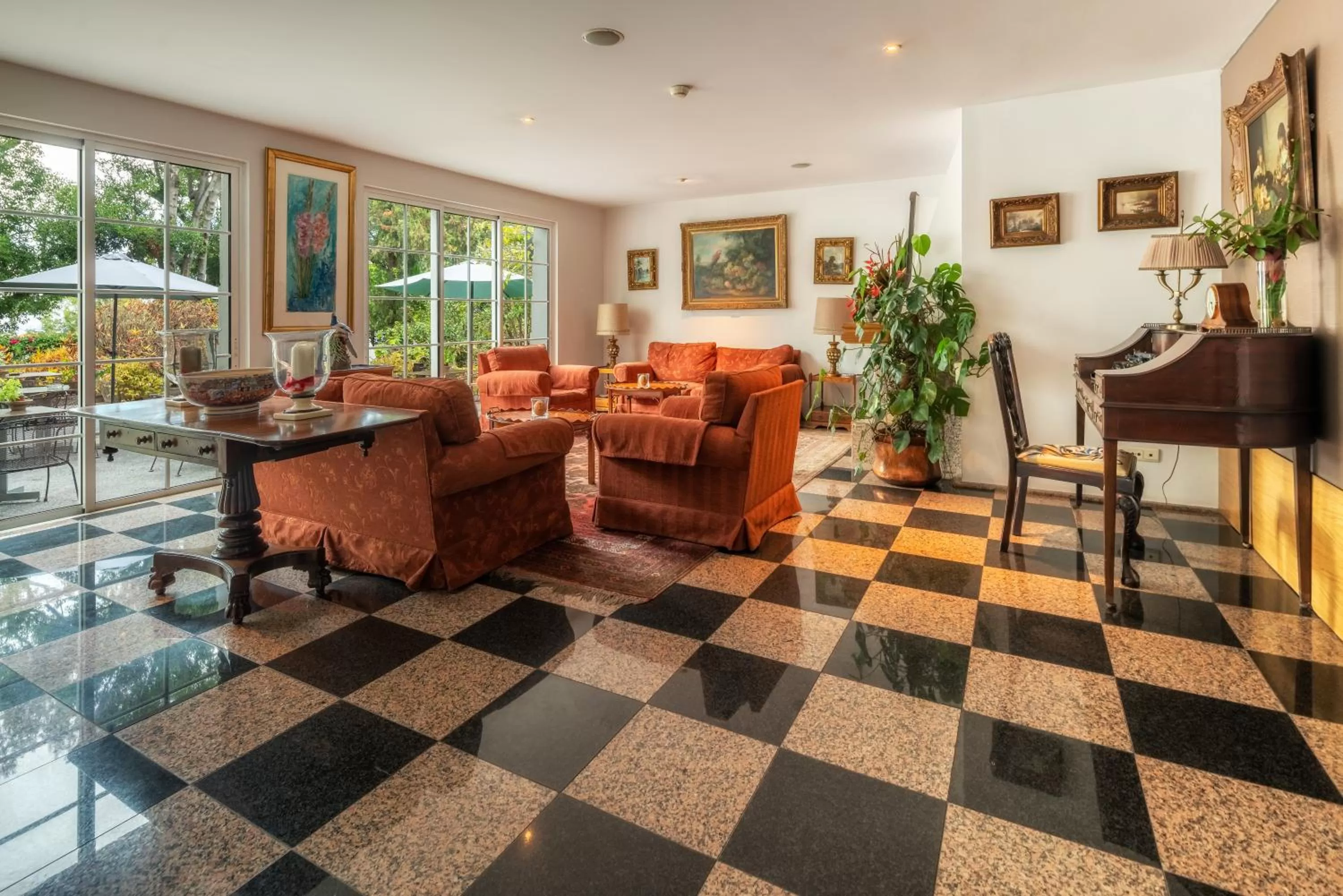 Living room in Quintinha Sao Joao Hotel & Spa