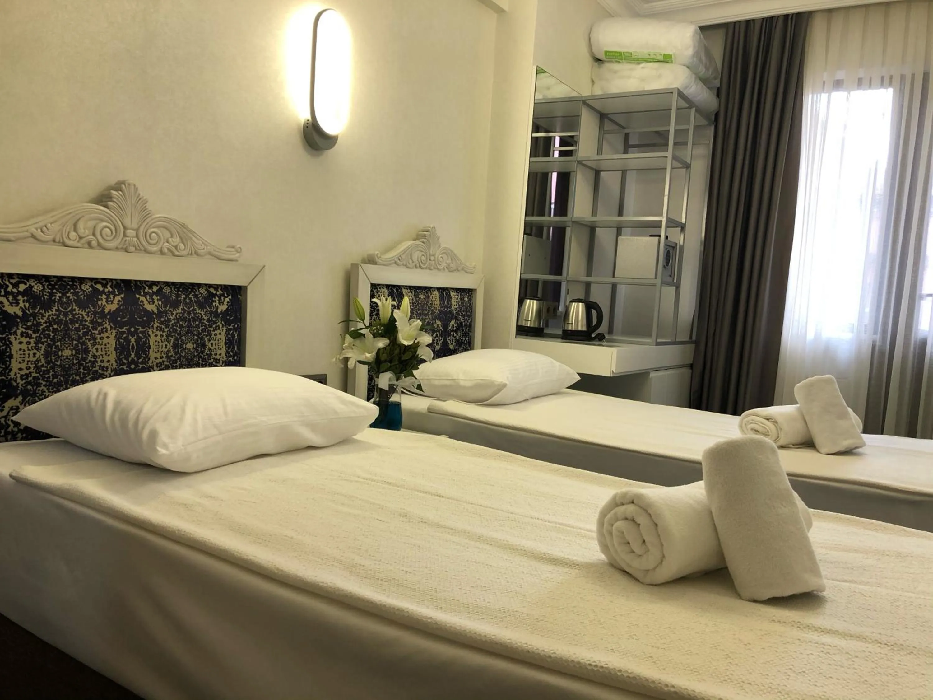 Bed in Turk Art Hotel