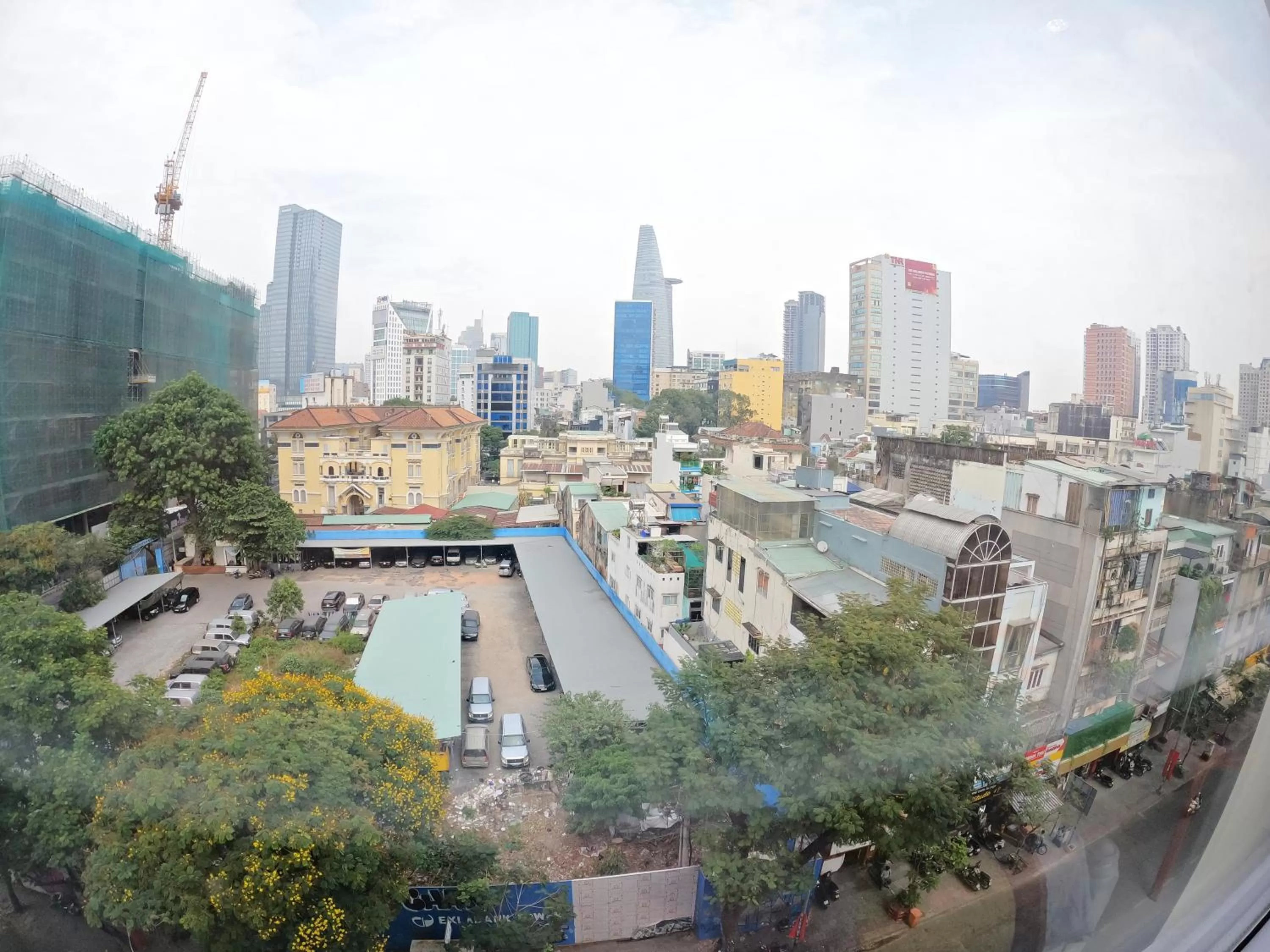 City view in Dinh Phat Hotel