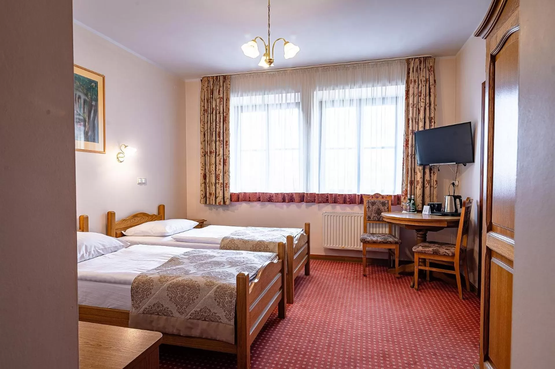 Bed in Hotel Książ