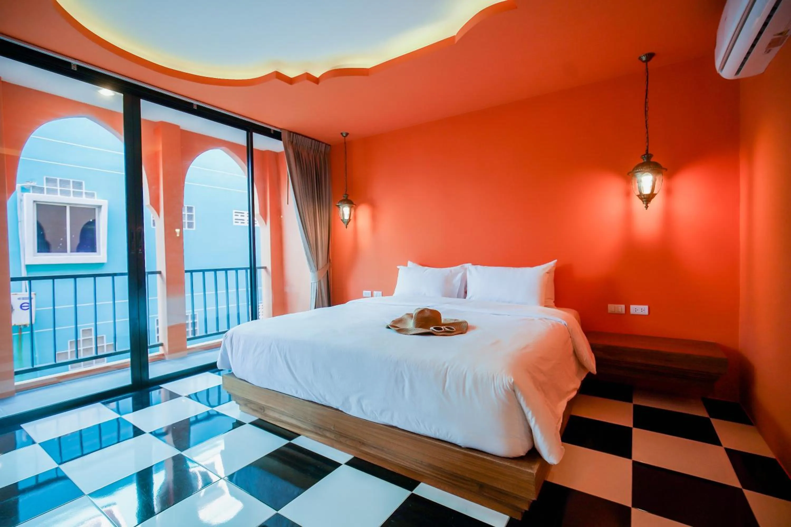 Bed in Khaleej Mass Hotel Patong