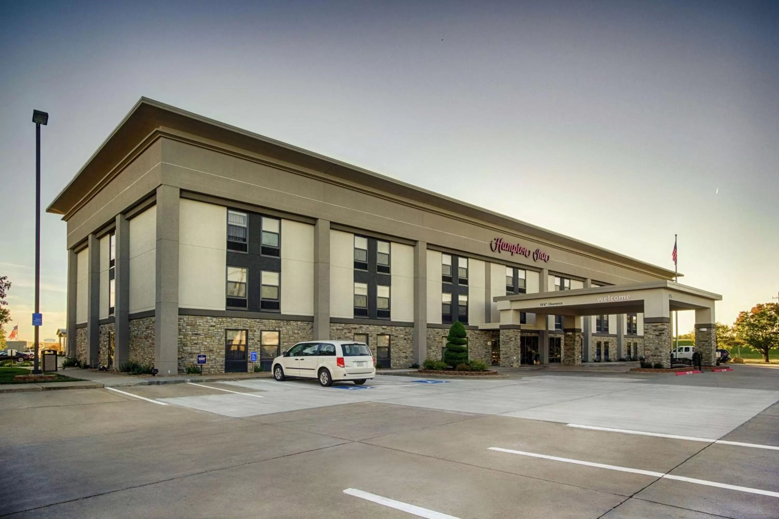 Property building in Hampton Inn Salina