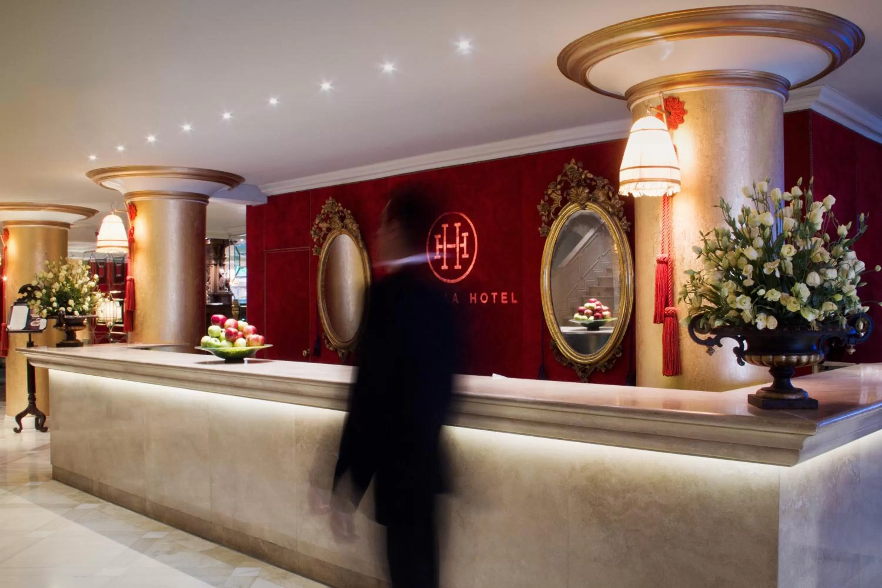 Lobby or reception in Huentala Hotel