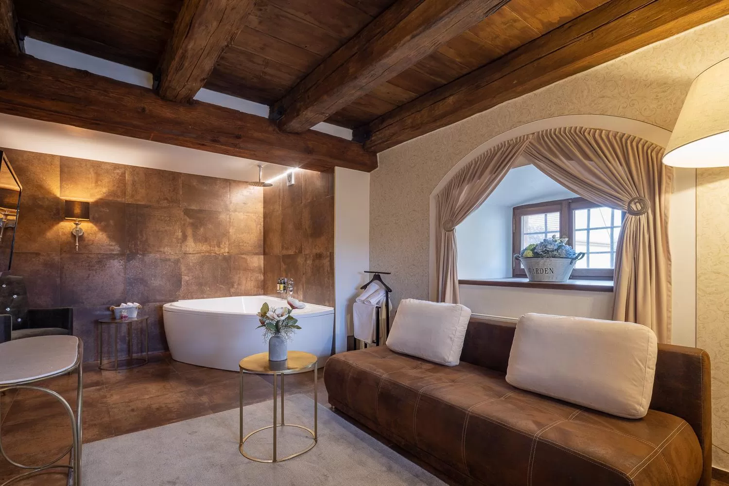 Living room in Pytloun Chateau Hotel Ctěnice