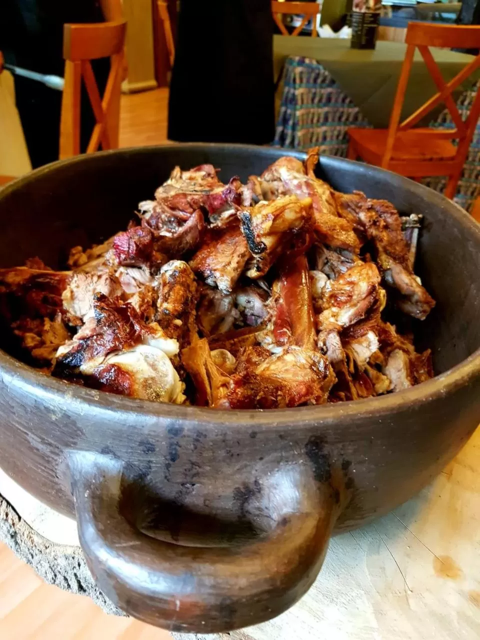 Food in The Patagonian Lodge