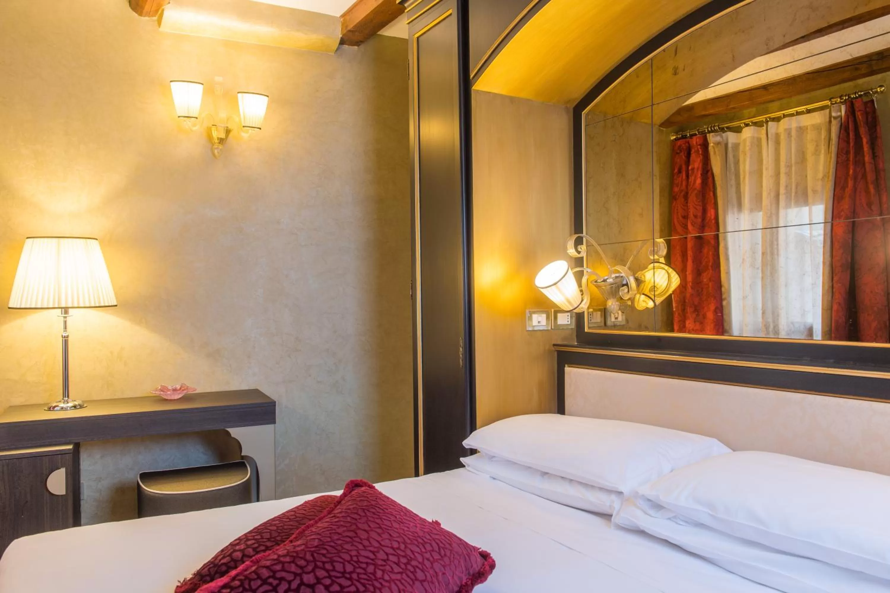 Bed in Hotel Campiello