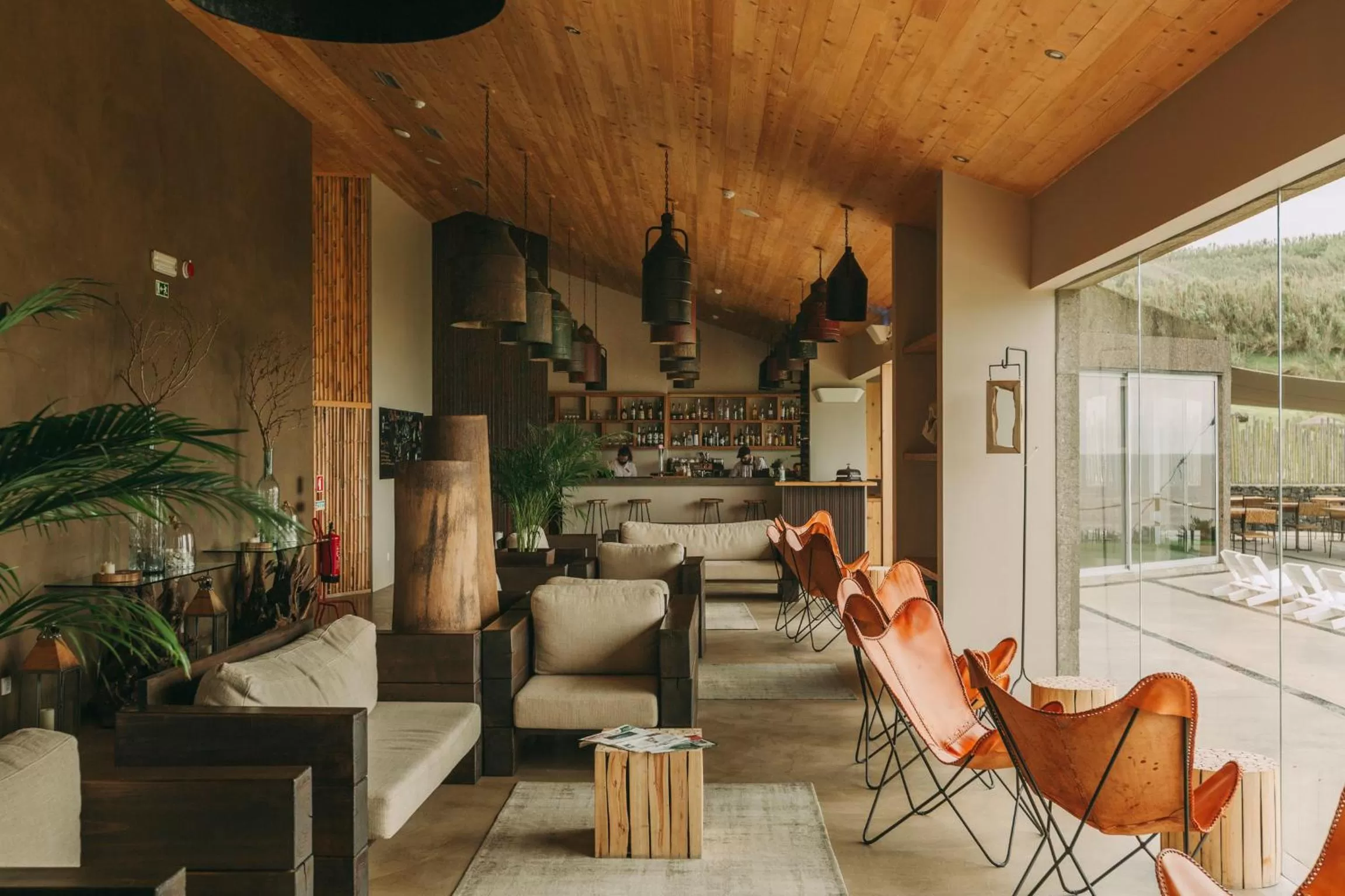 Lounge or bar in Santa Barbara Eco-Beach Resort