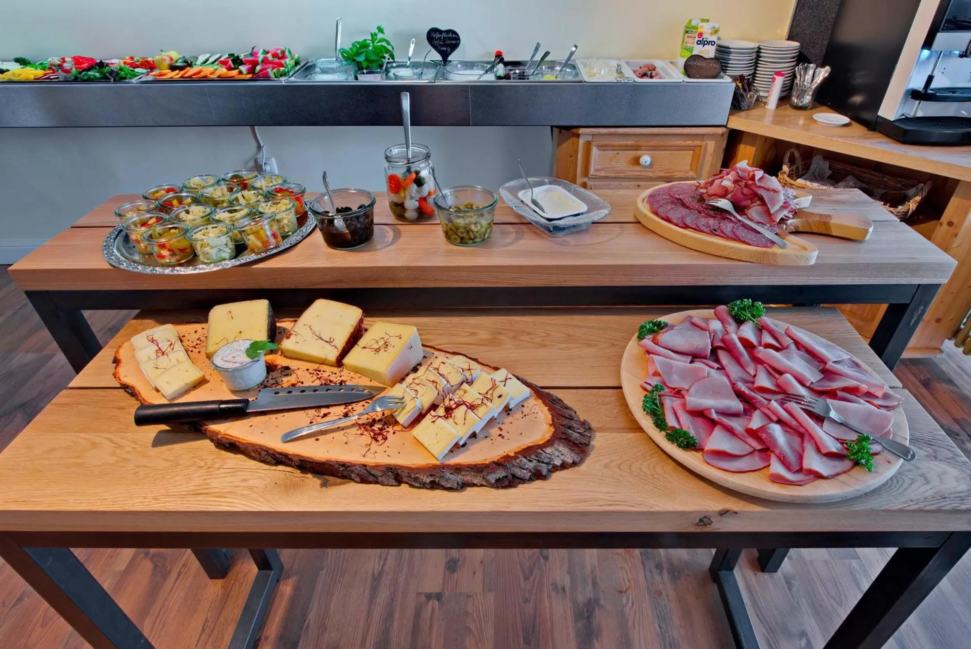 Buffet breakfast in Allgäuer Panoramahotel