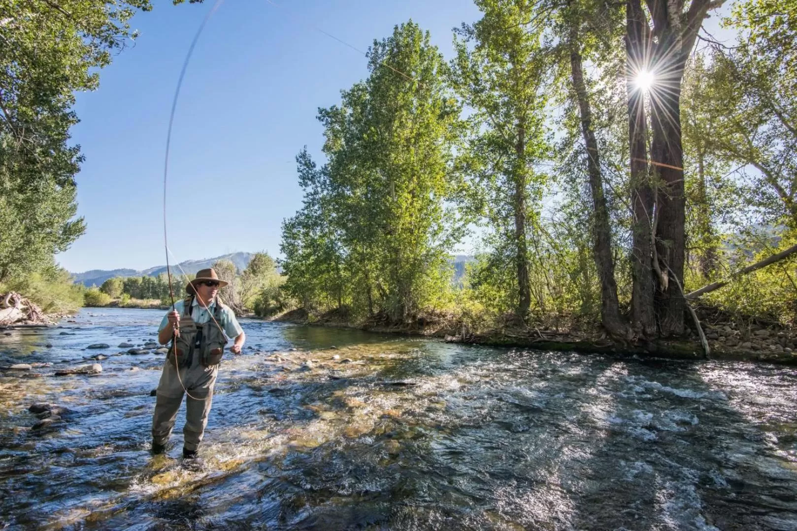 Fishing in Sun Valley Resort