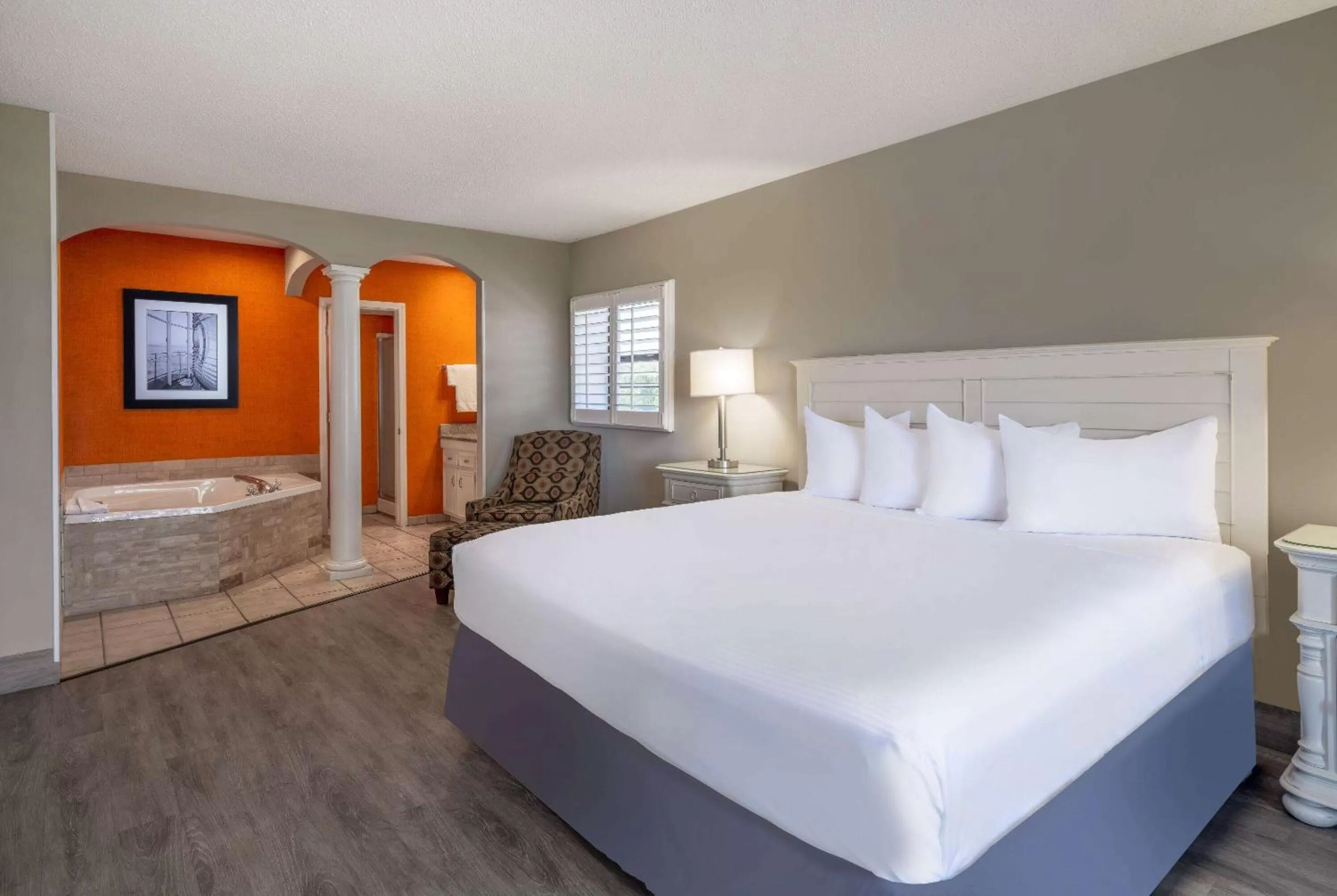 Bed in The Sandbar Hotel, Trademark Collection by Wyndham