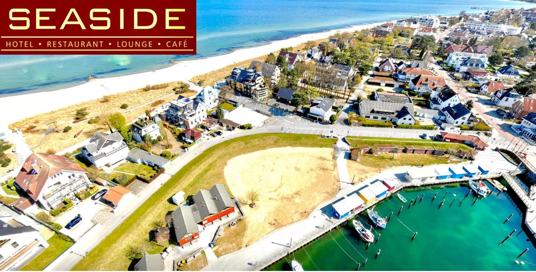 Bird's eye view in Seaside-Strandhotel