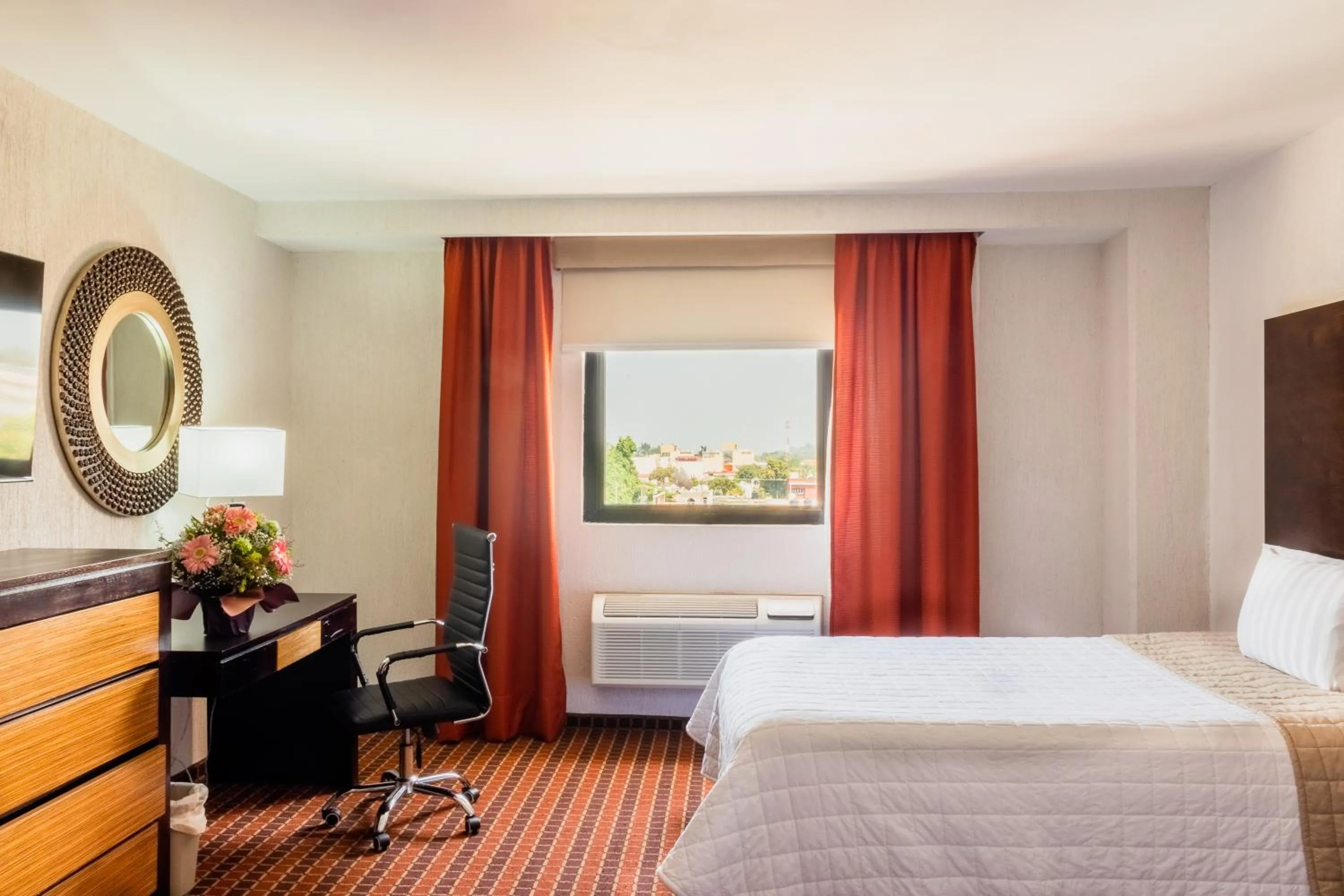 City view, Bed in Paris FC Hotel