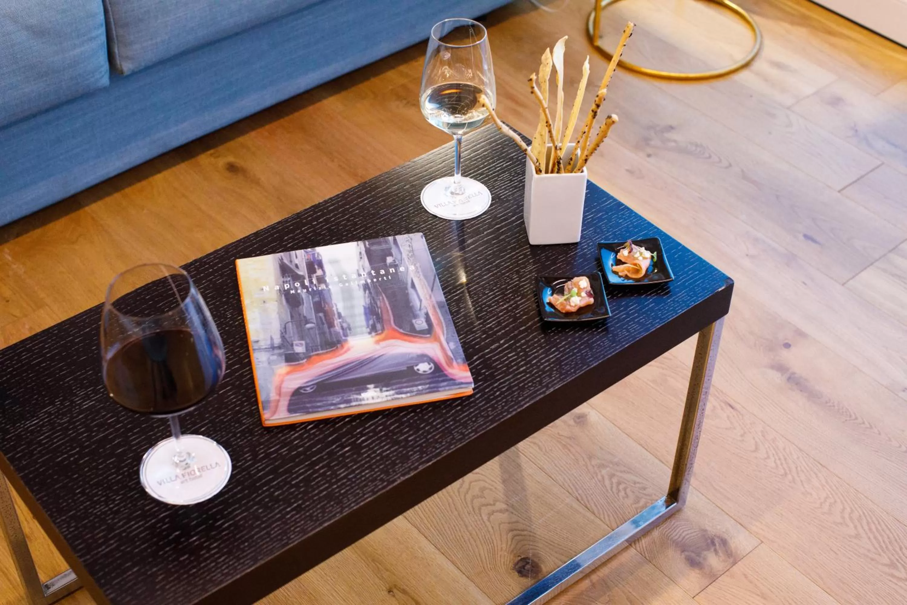 Living room in Villa Fiorella Art Hotel