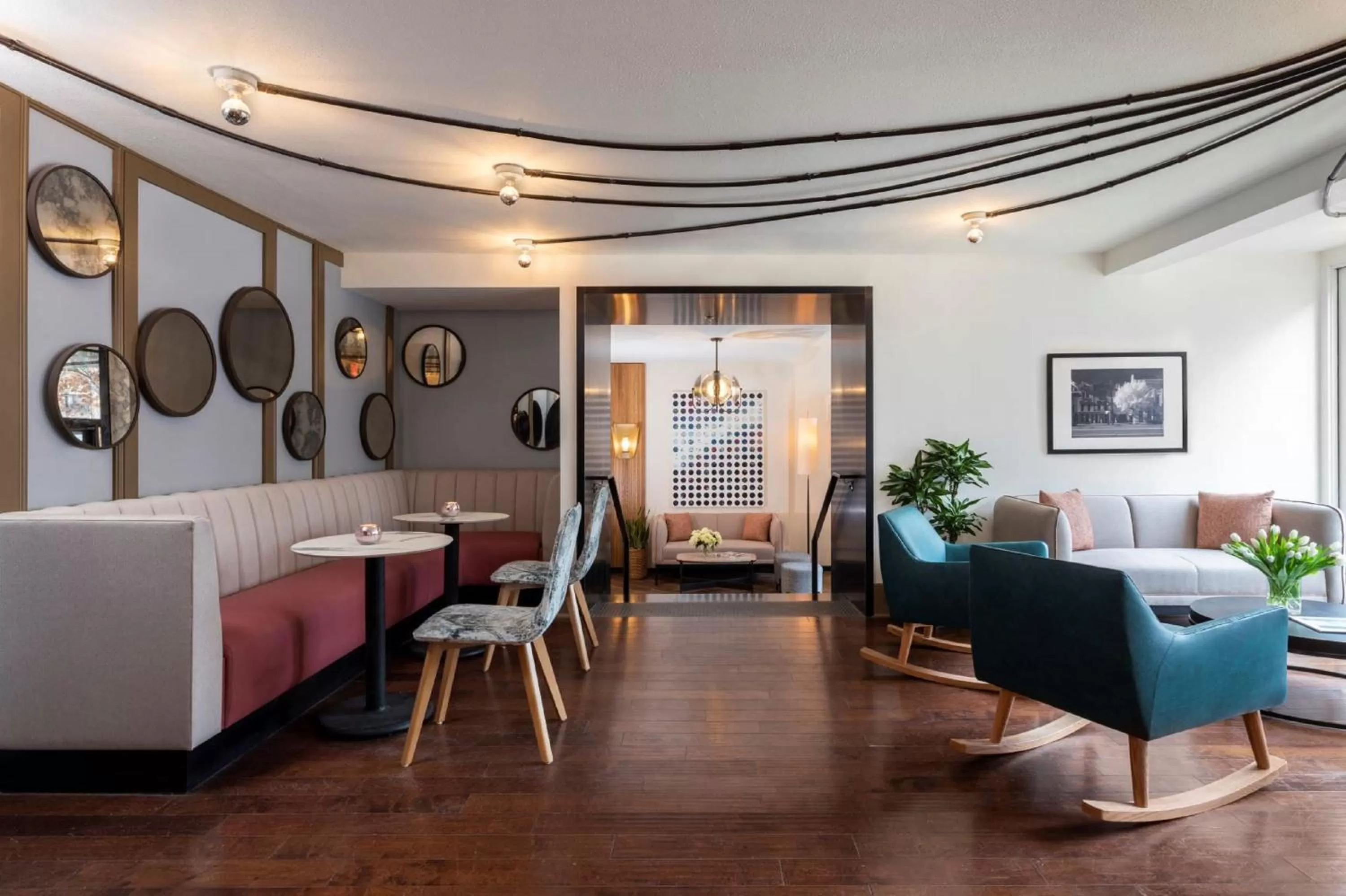 Lounge or bar in Hotel Madera