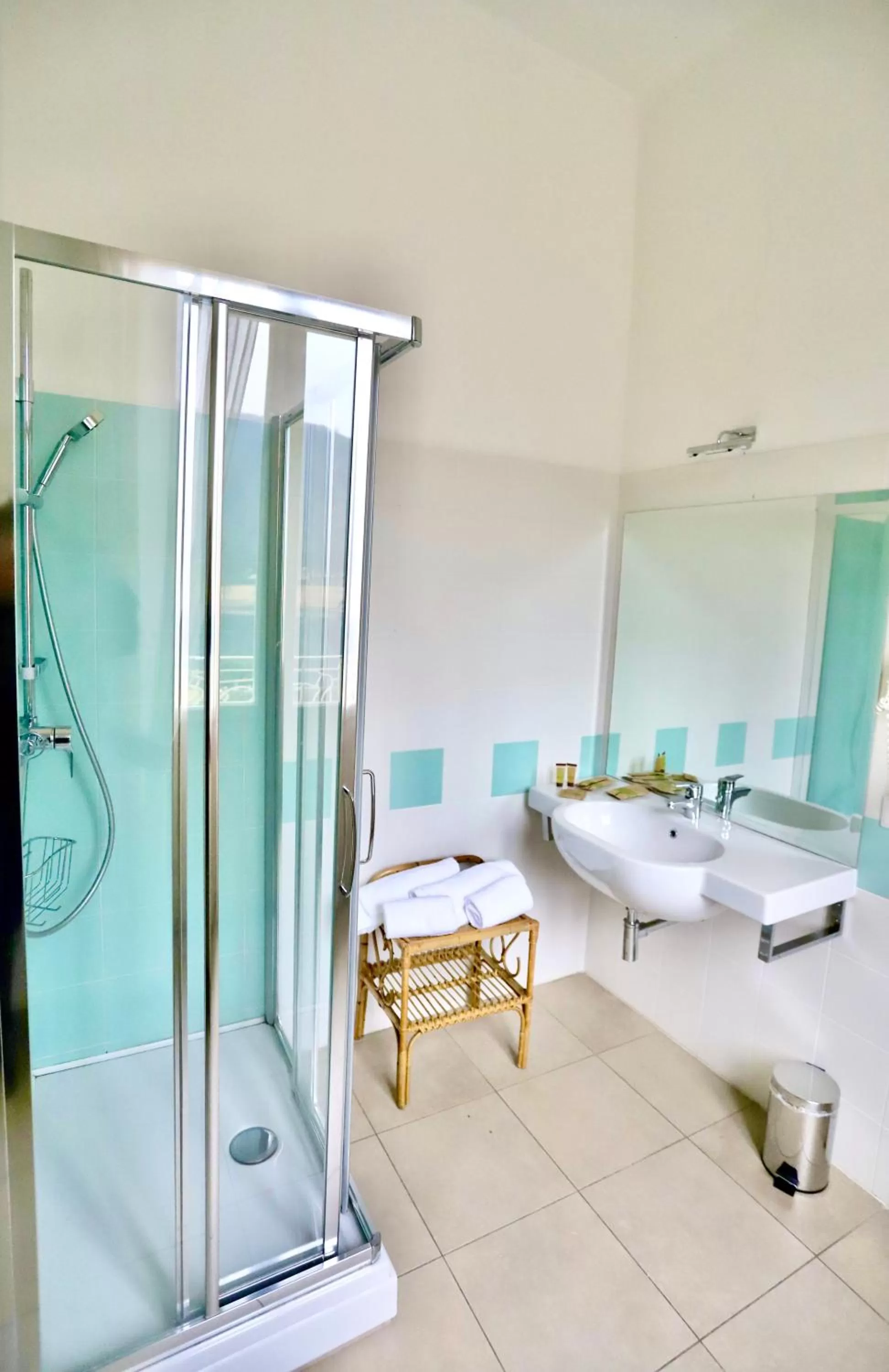 Bathroom in La Villa del Lago