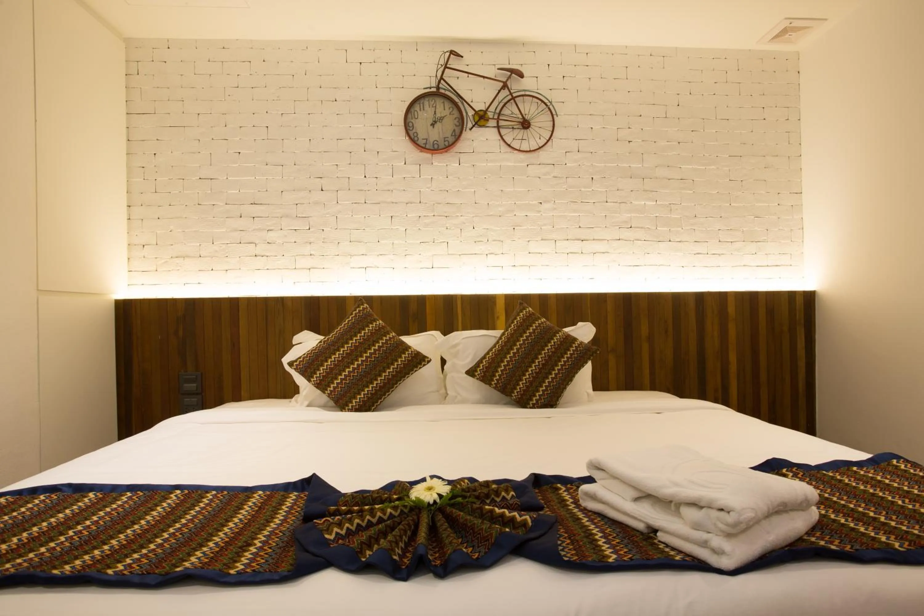 Bed in The Guest Arak Boutique Hotel