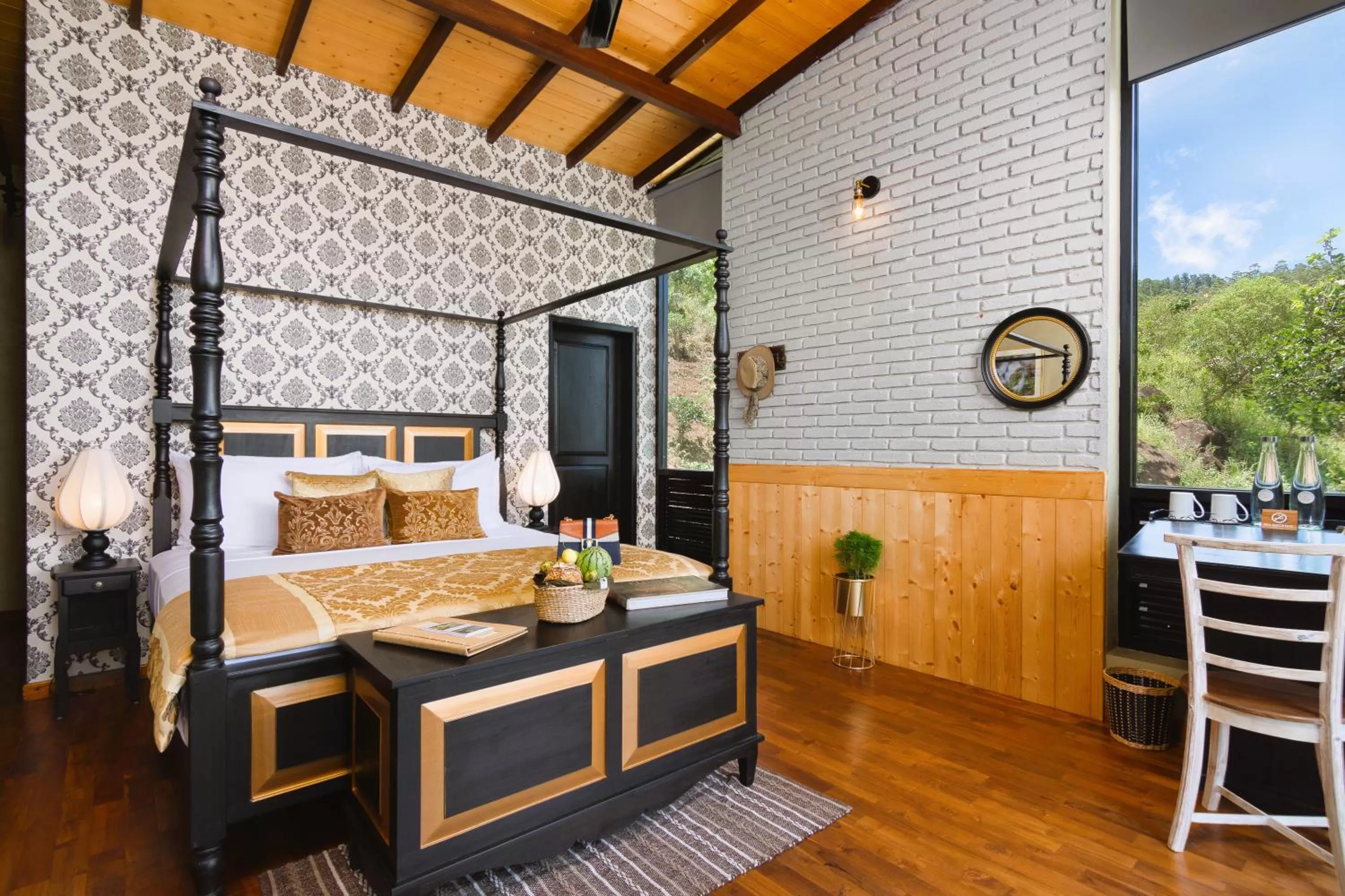 Bed in The Capoe House