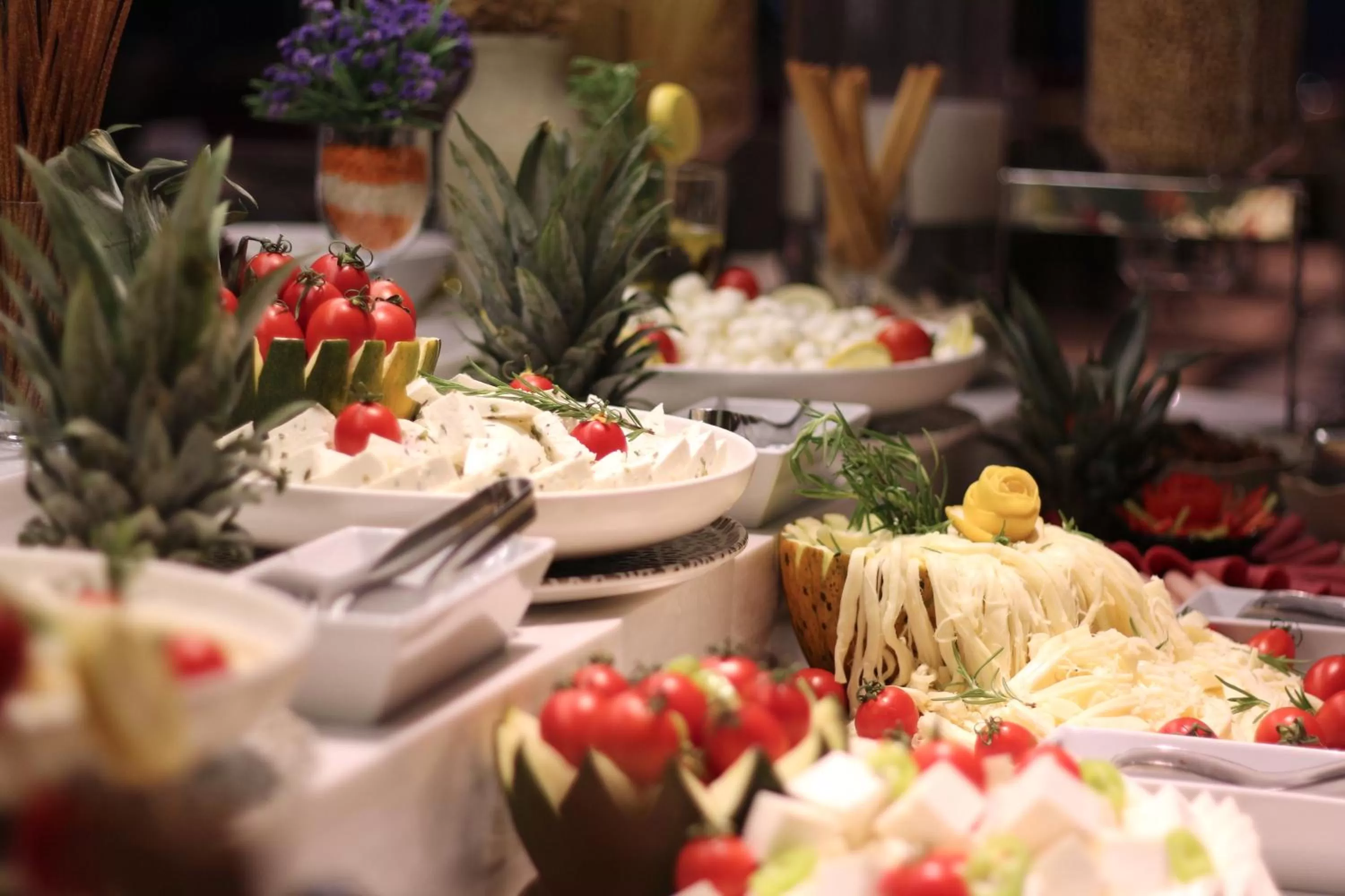 Buffet breakfast in AHC Old City Hotel