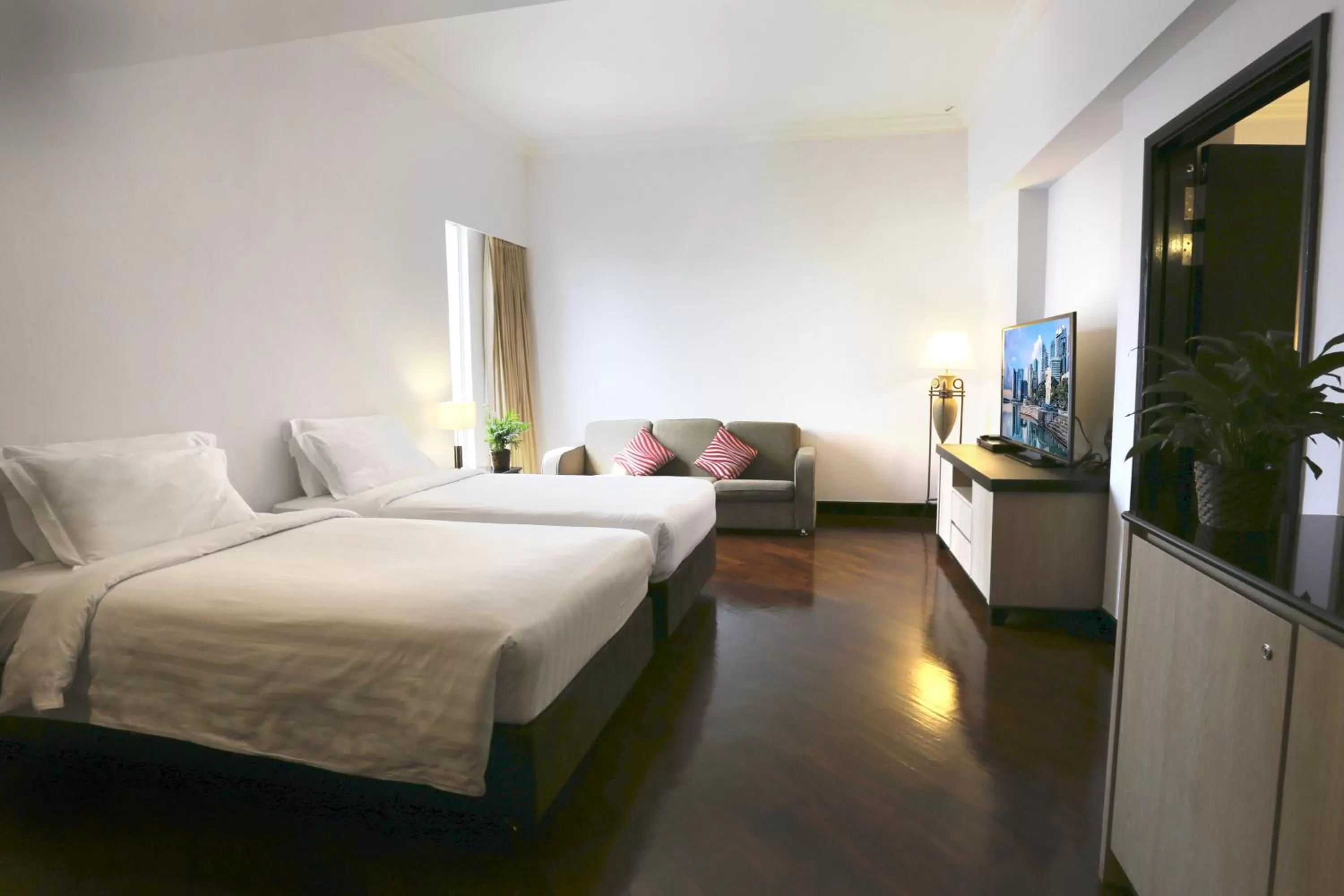 Bedroom, Bed in Furama RiverFront