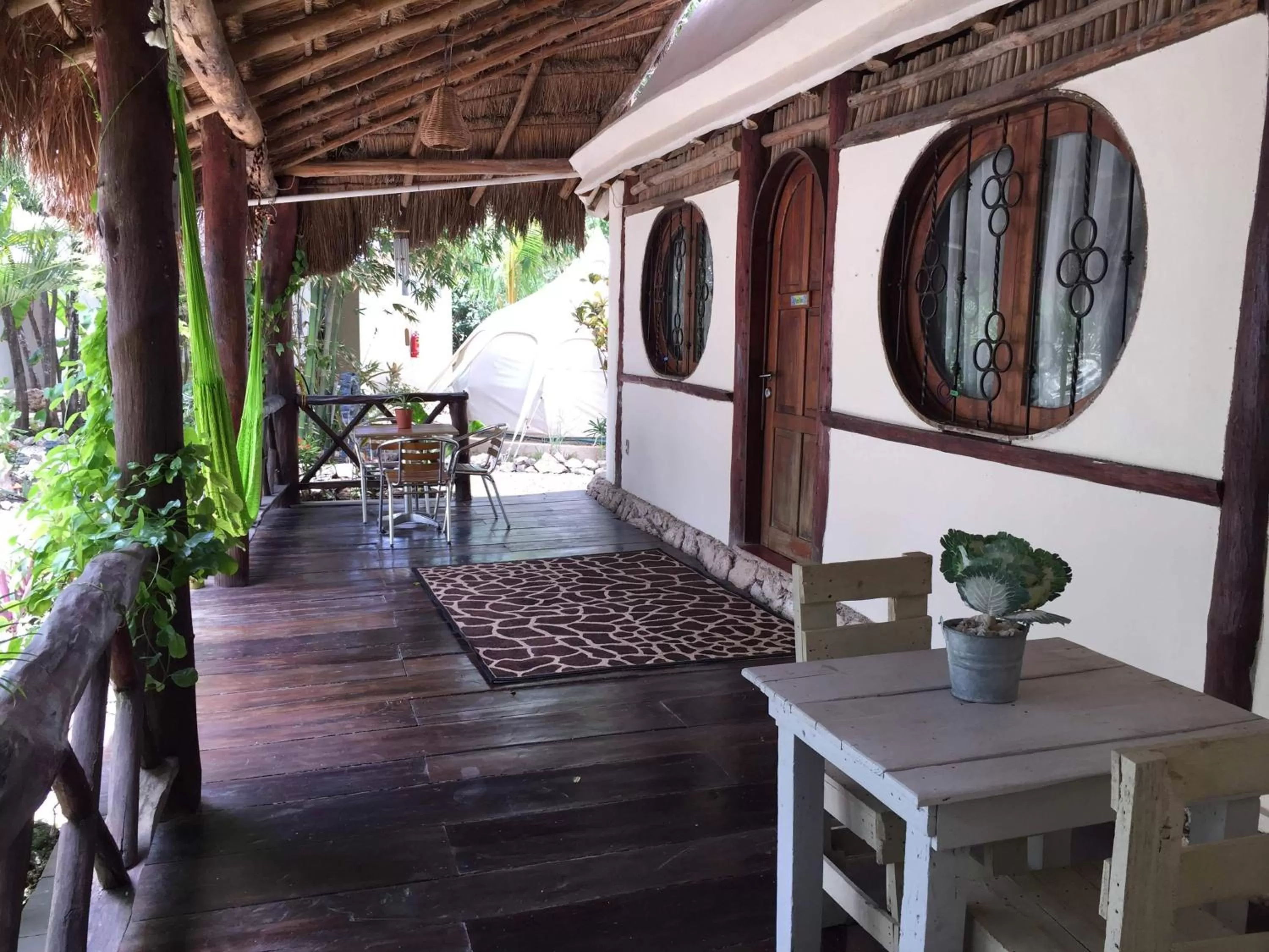 Balcony/Terrace in Harmony Glamping Boutique Hotel and Yoga