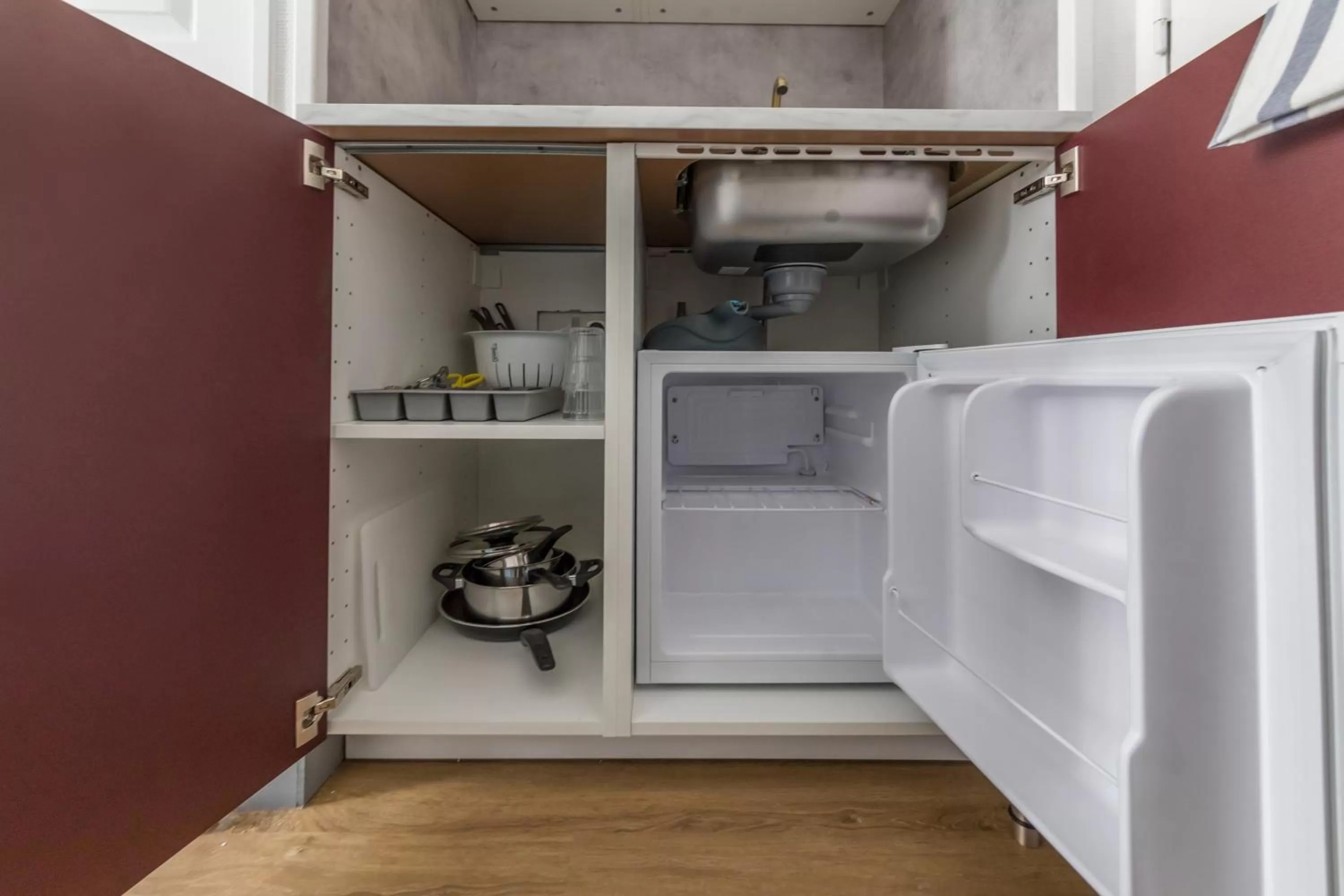 Kitchen or kitchenette, Bed in WS Haussmann - La Fayette