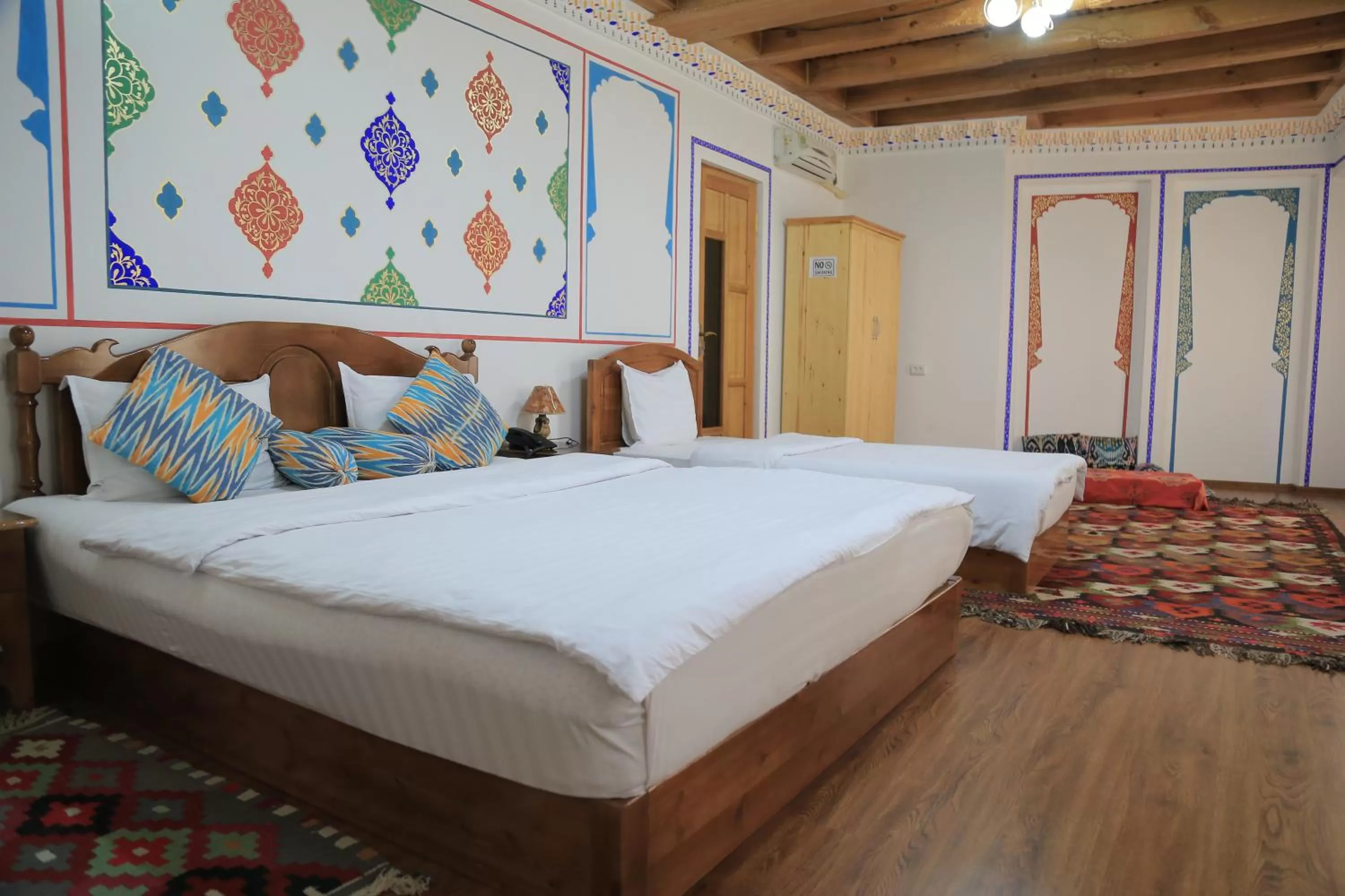 Bed in As-Salam Boutique Hotel