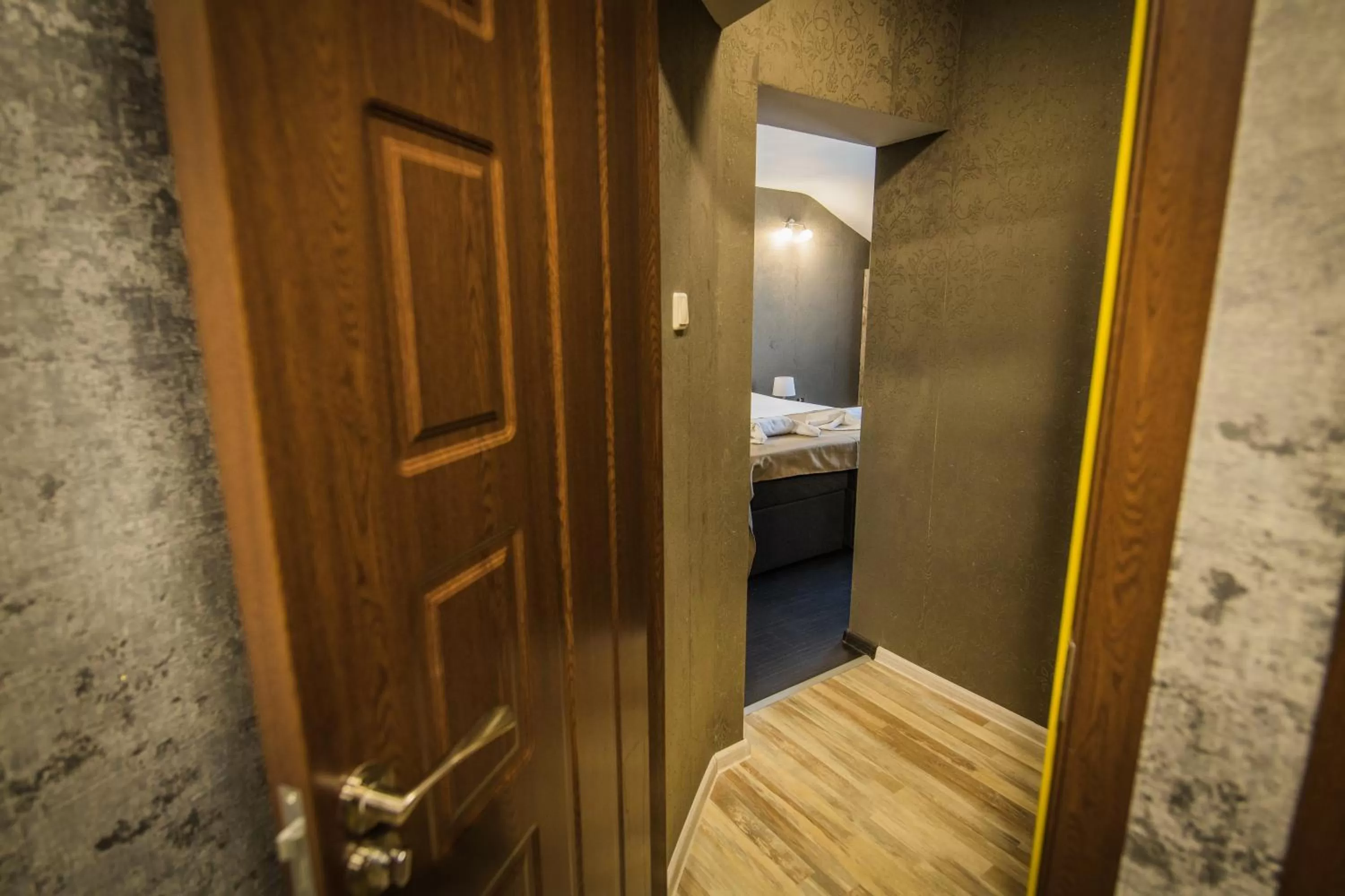 Bed in Vida Family Hotel