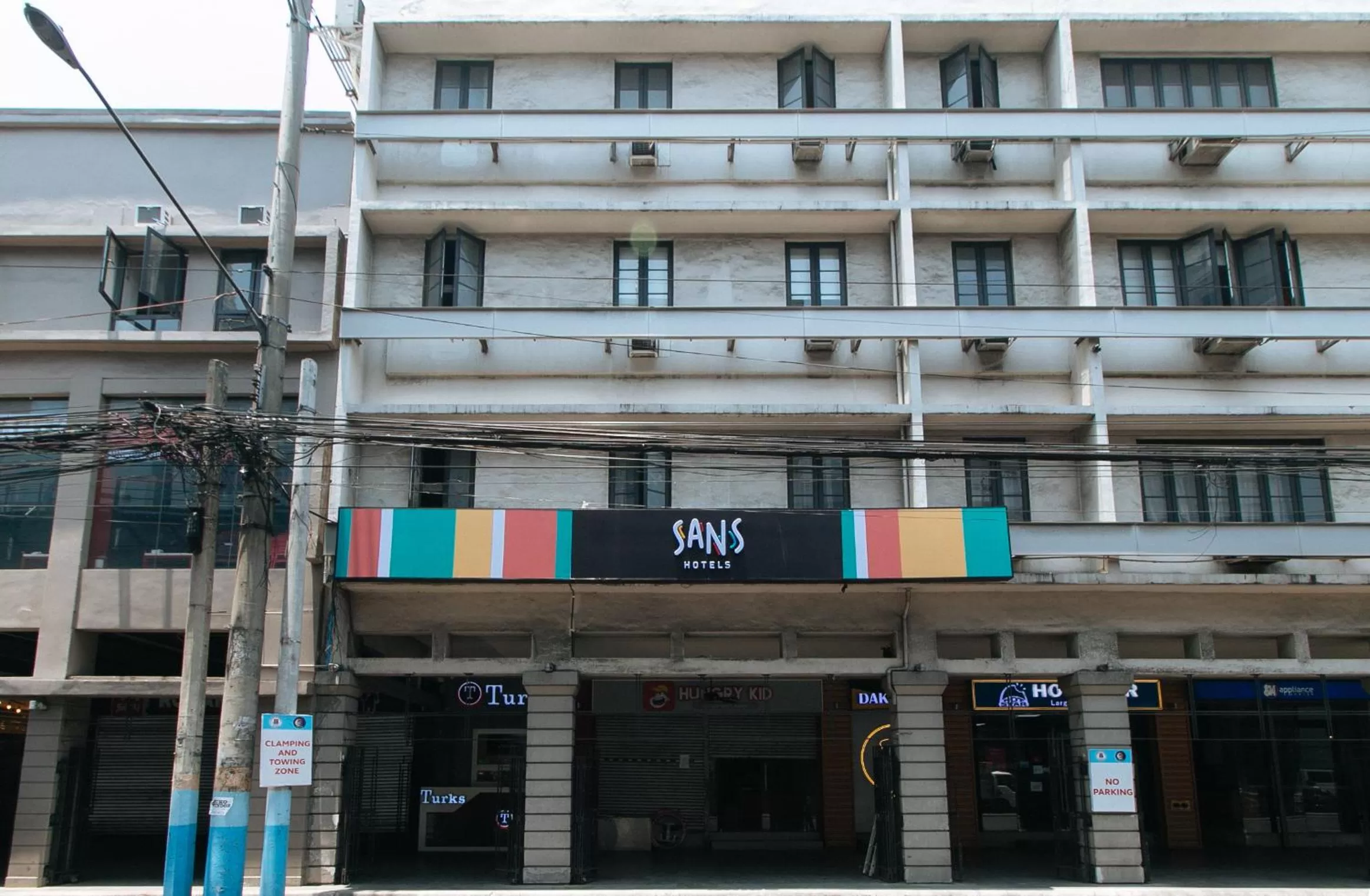 Property building in Sans Hotel Laperal Manila