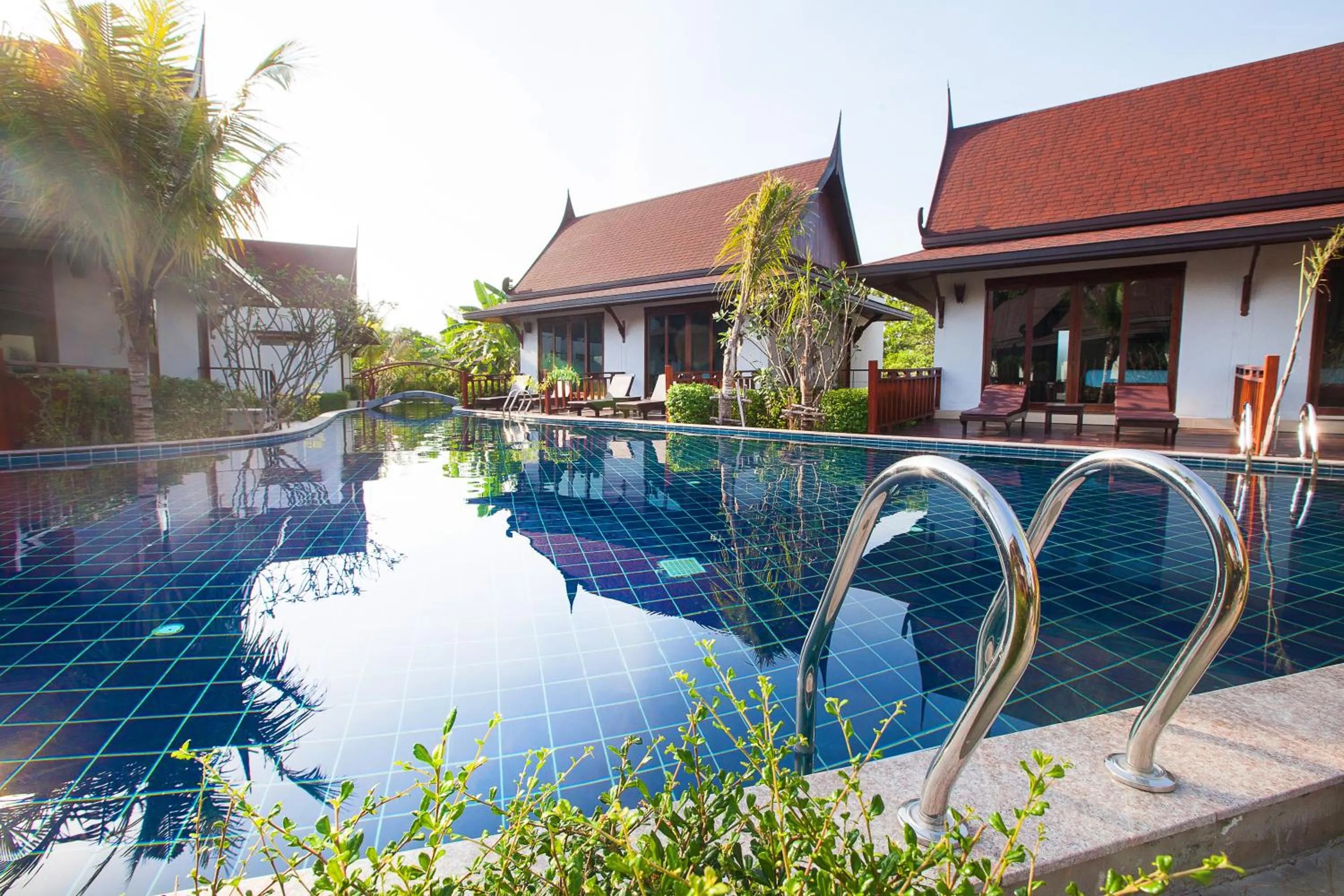 Facade/entrance, Swimming Pool in T-Villa Phuket