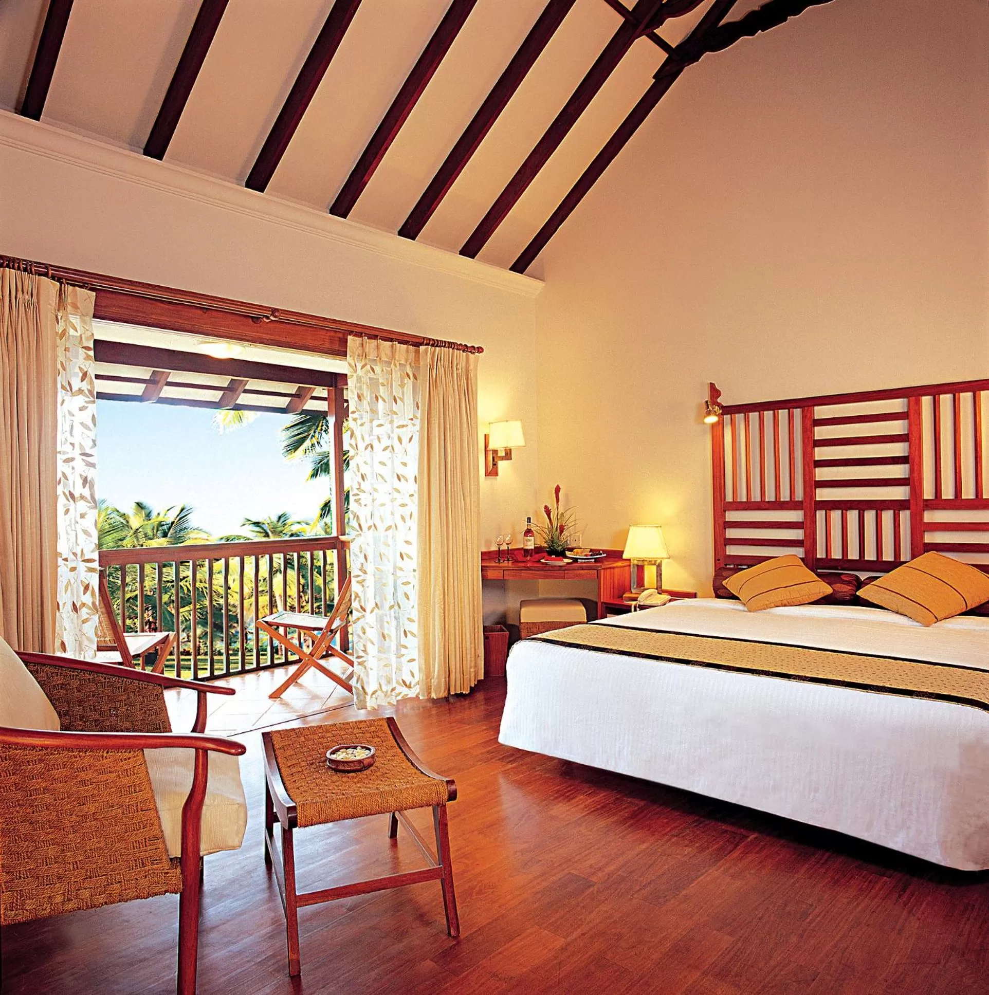 Superior Cottages Garden View King Bed in Taj Green Cove Resort and Spa Kovalam