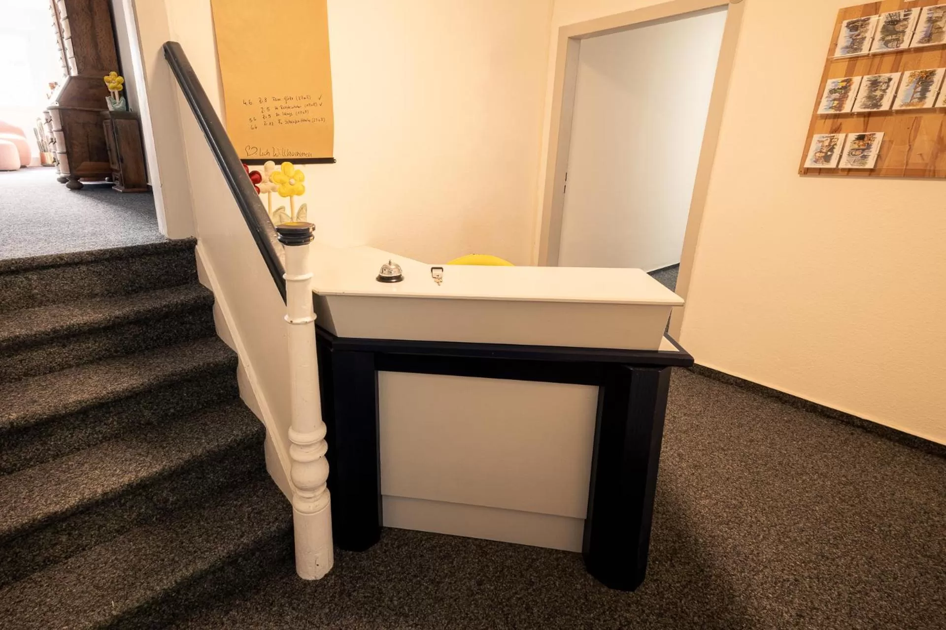 Lobby or reception in HeimatHerz Hotel Garni