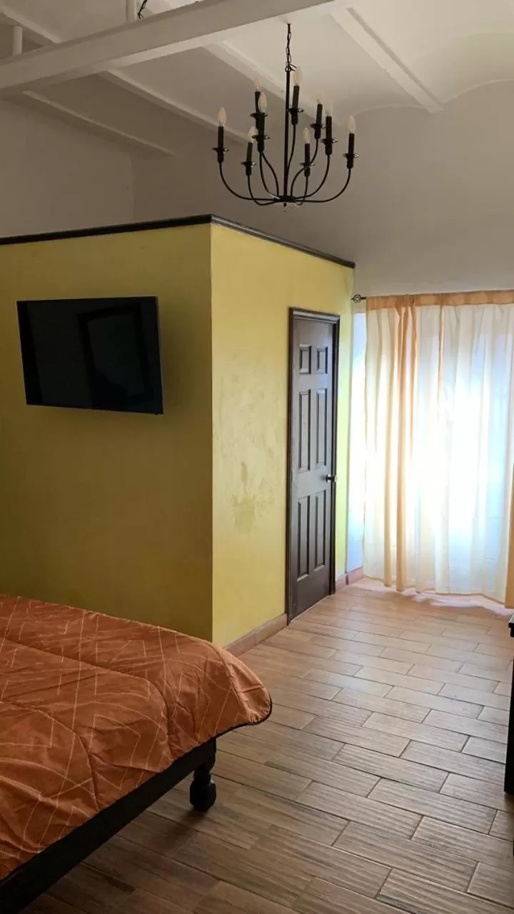 Bedroom, Bed in Hotel Posada de la Condesa