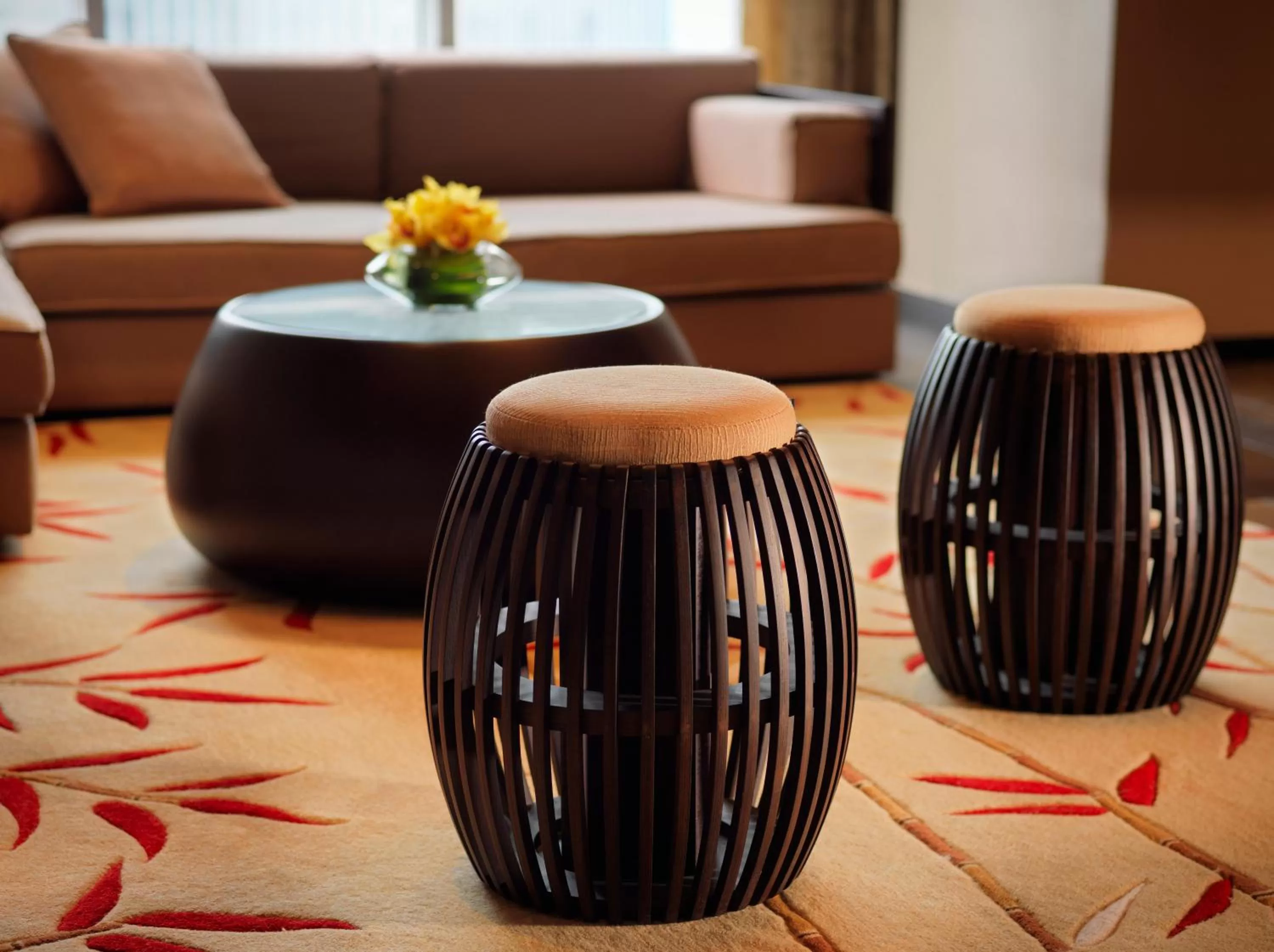 Decorative detail in Himalayas Hotel Shanghai