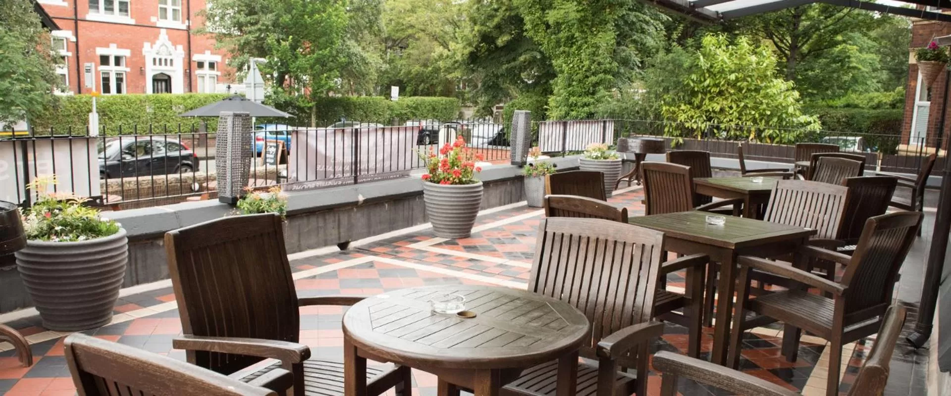 Patio in The Spread Eagle