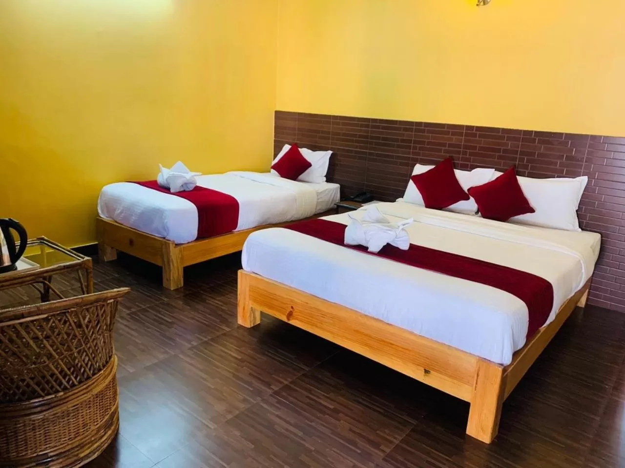 Bedroom, Bed in The North Face Inn