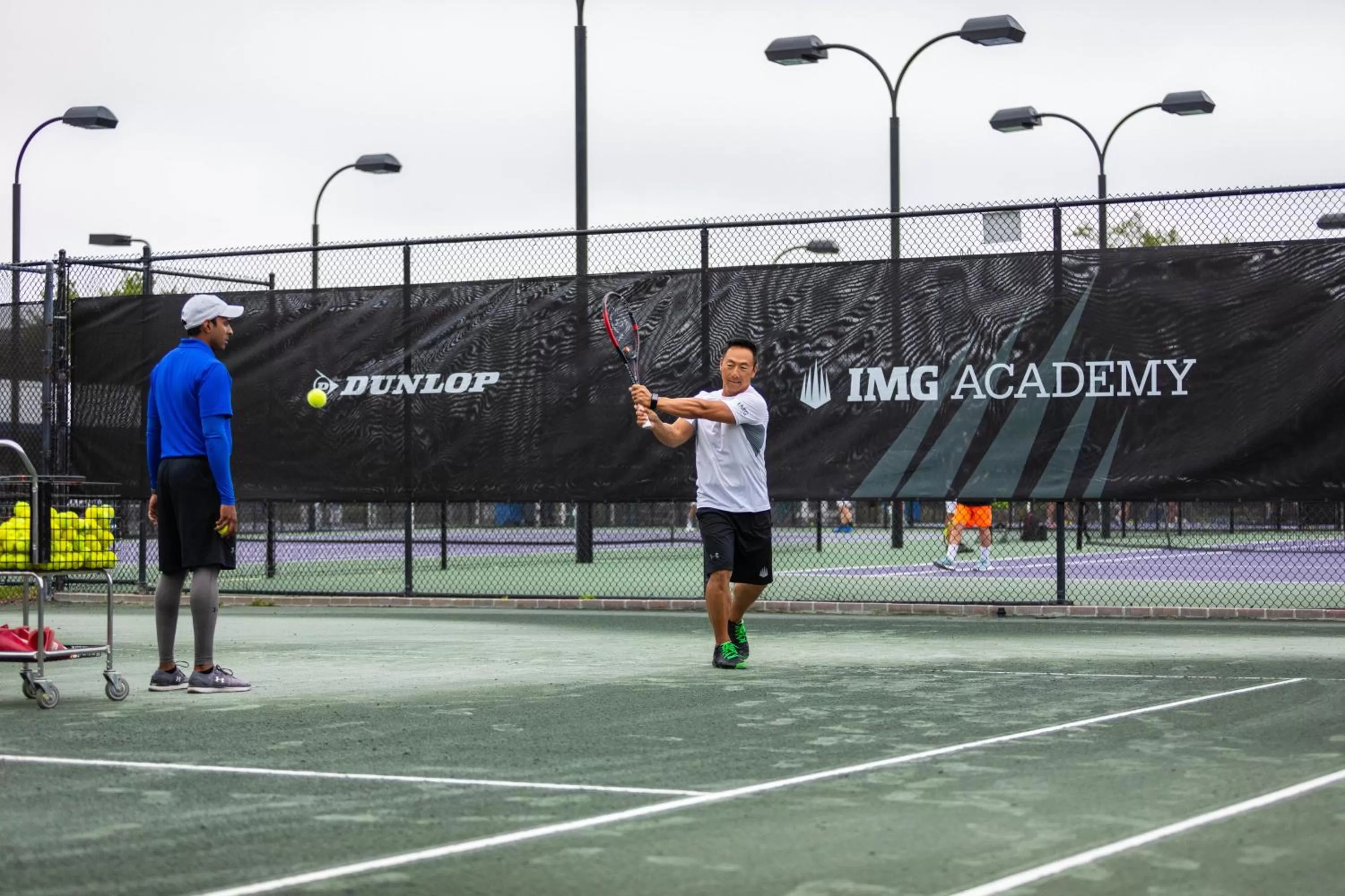 Tennis court in Legacy Hotel at IMG Academy