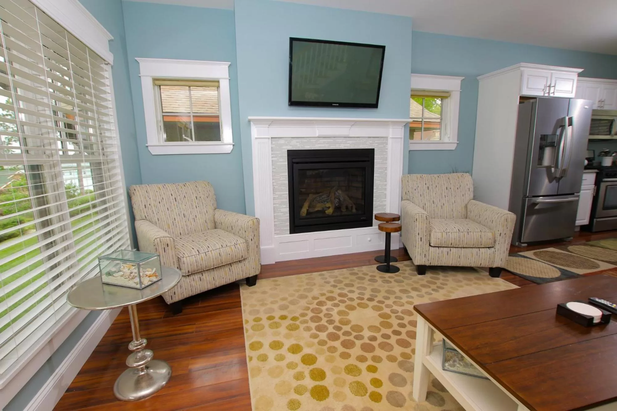 Seating Area in Sheepscot Harbour Village Resort