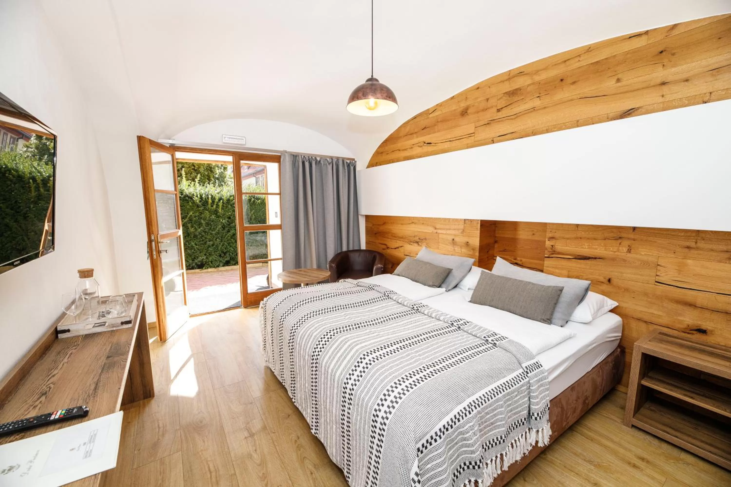 Photo of the whole room, Bed in Dvůr Pecínov