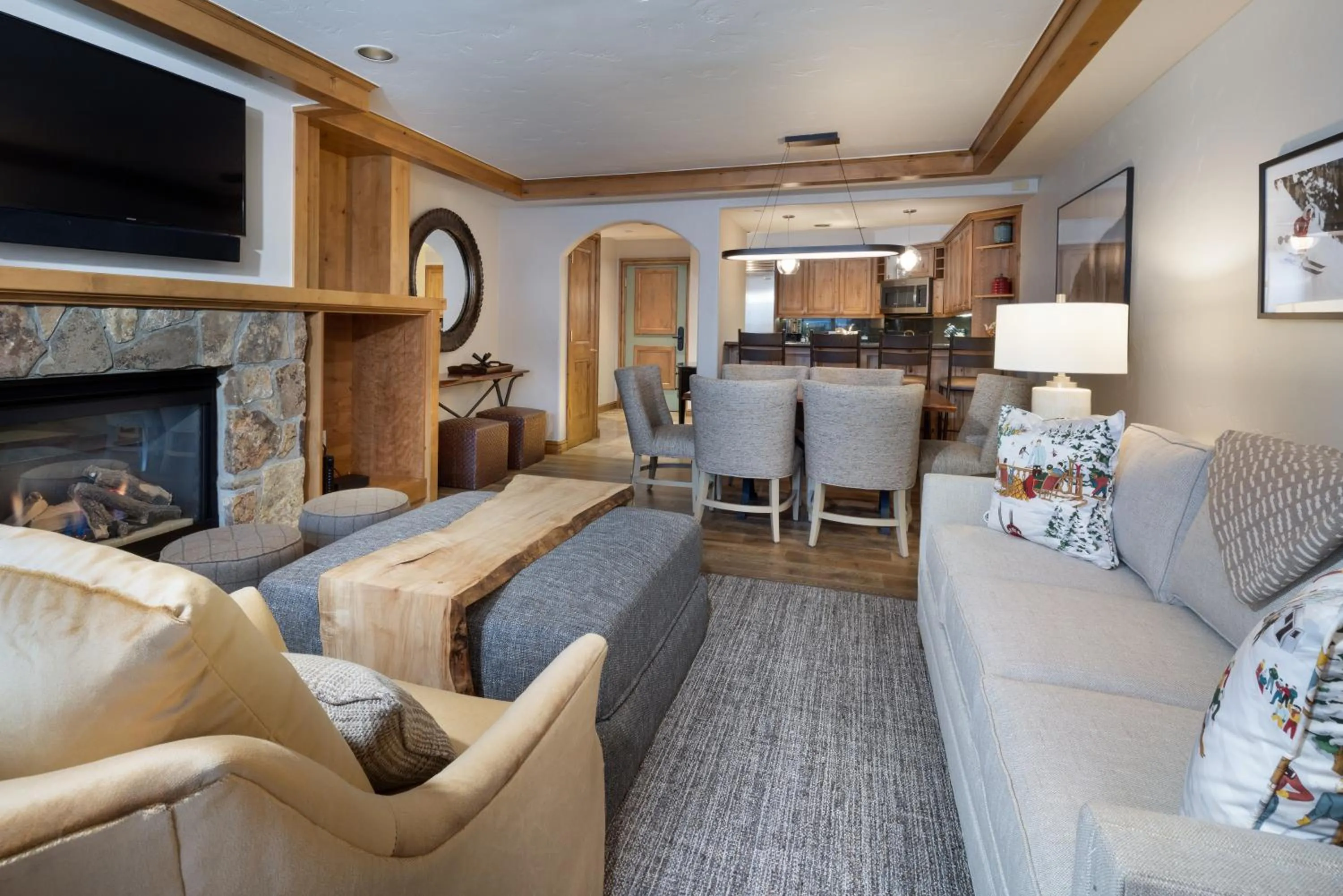 Library in Gravity Haus Vail