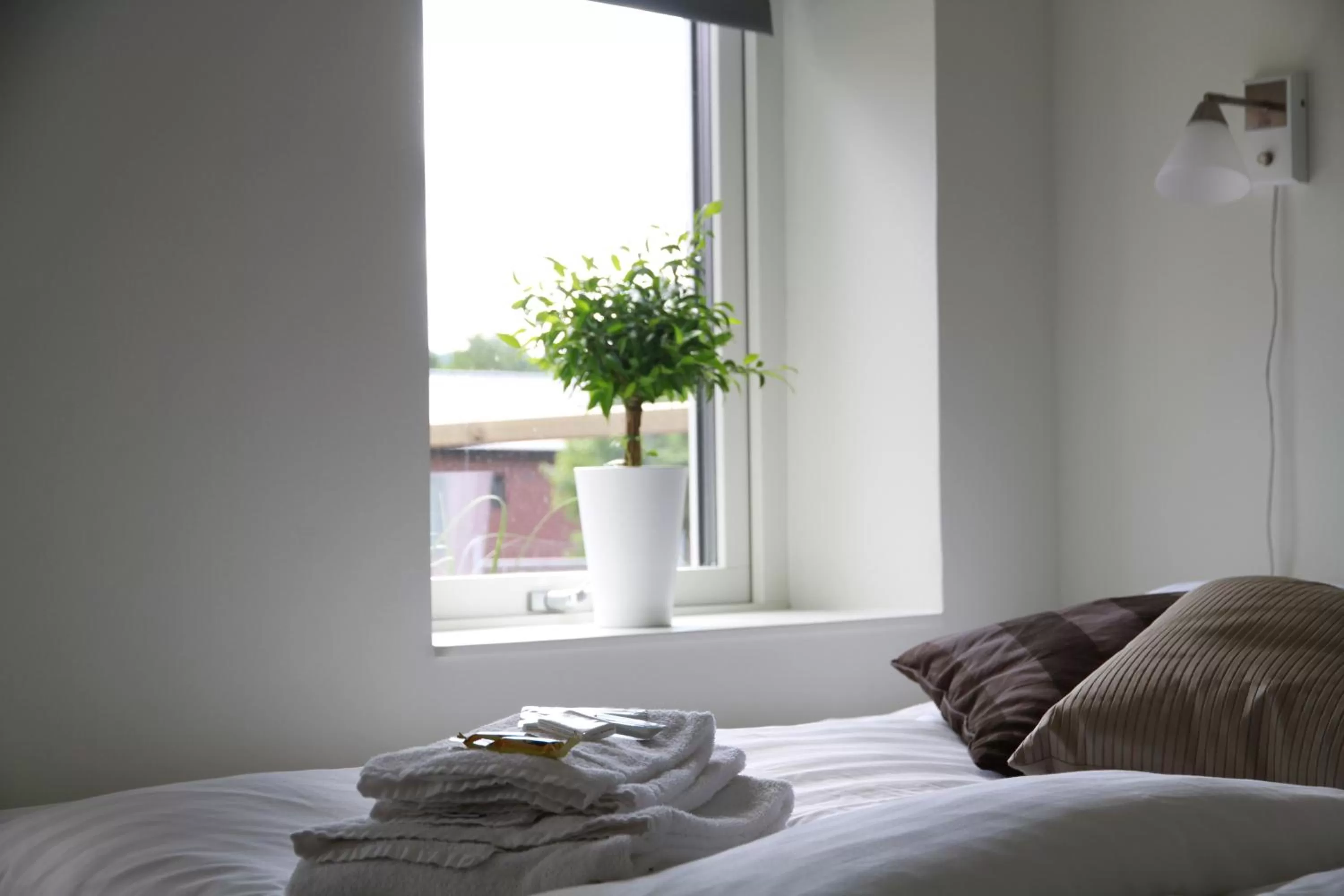 Bed in Flygplatshotellet