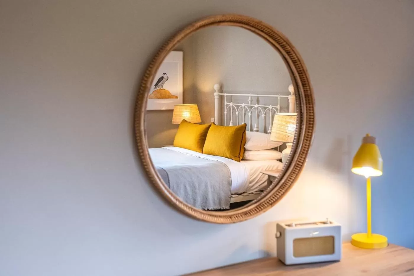 Bed in The Crown Inn