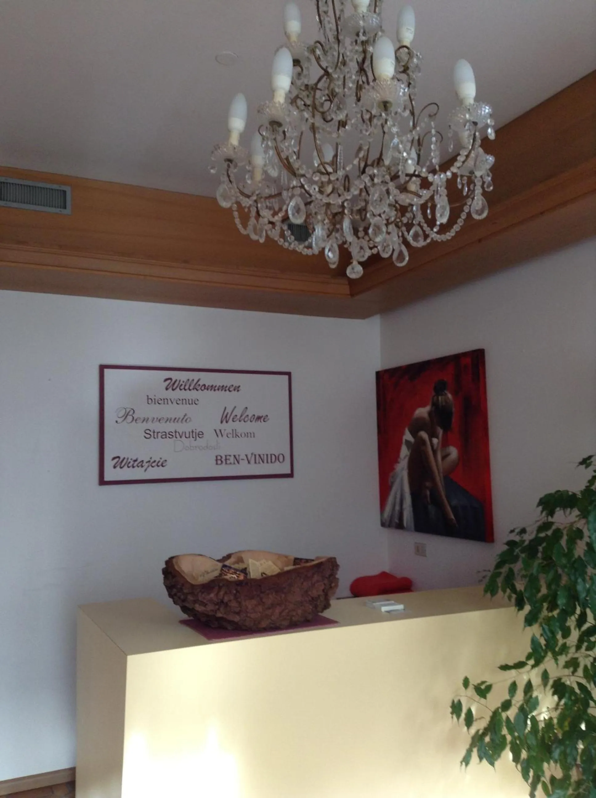 Lobby or reception in Hotel Daniela