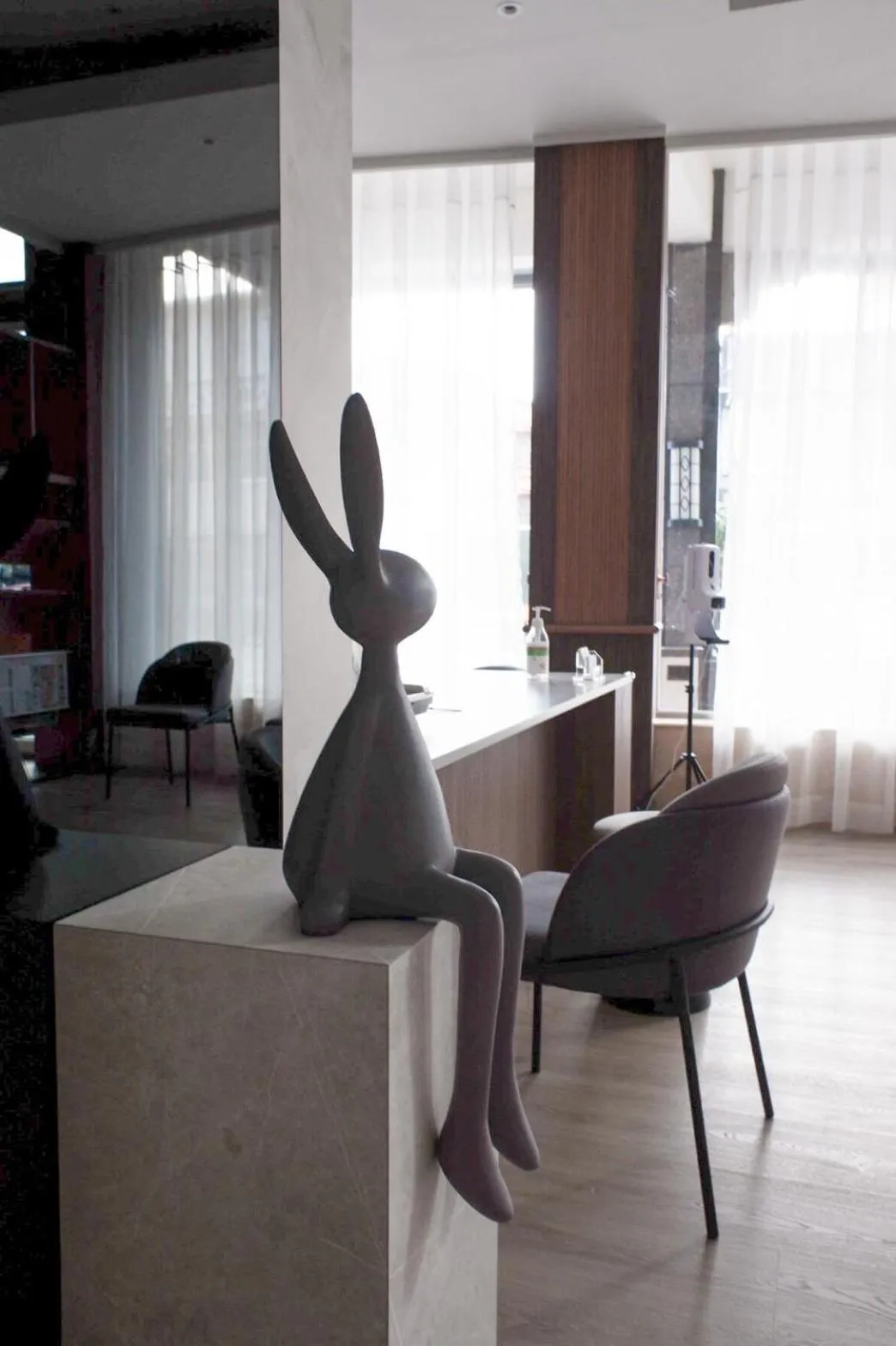 Seating area in East Coast Hotel