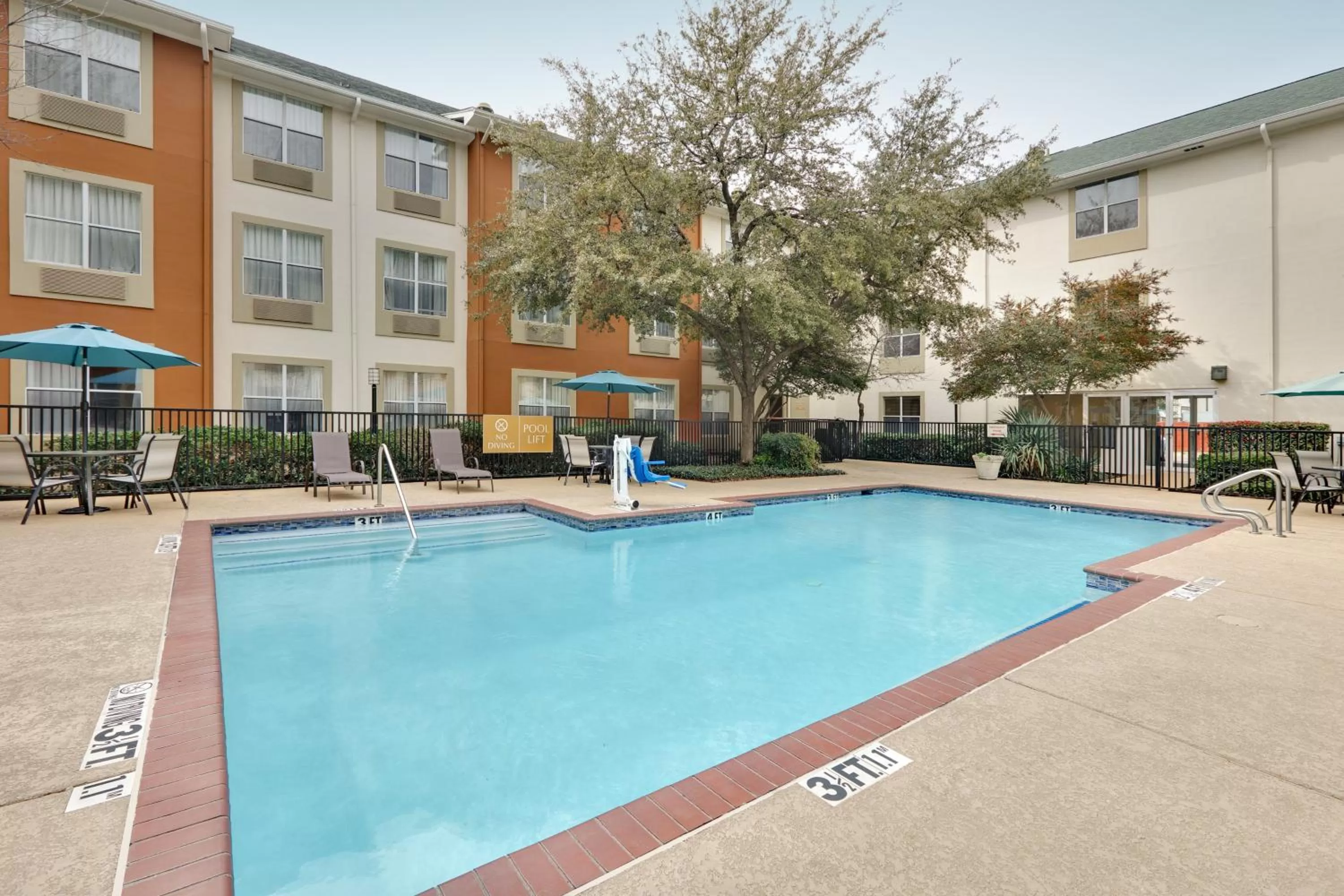 Swimming pool in Candlewood Suites Dallas Market Center-Love Field by IHG