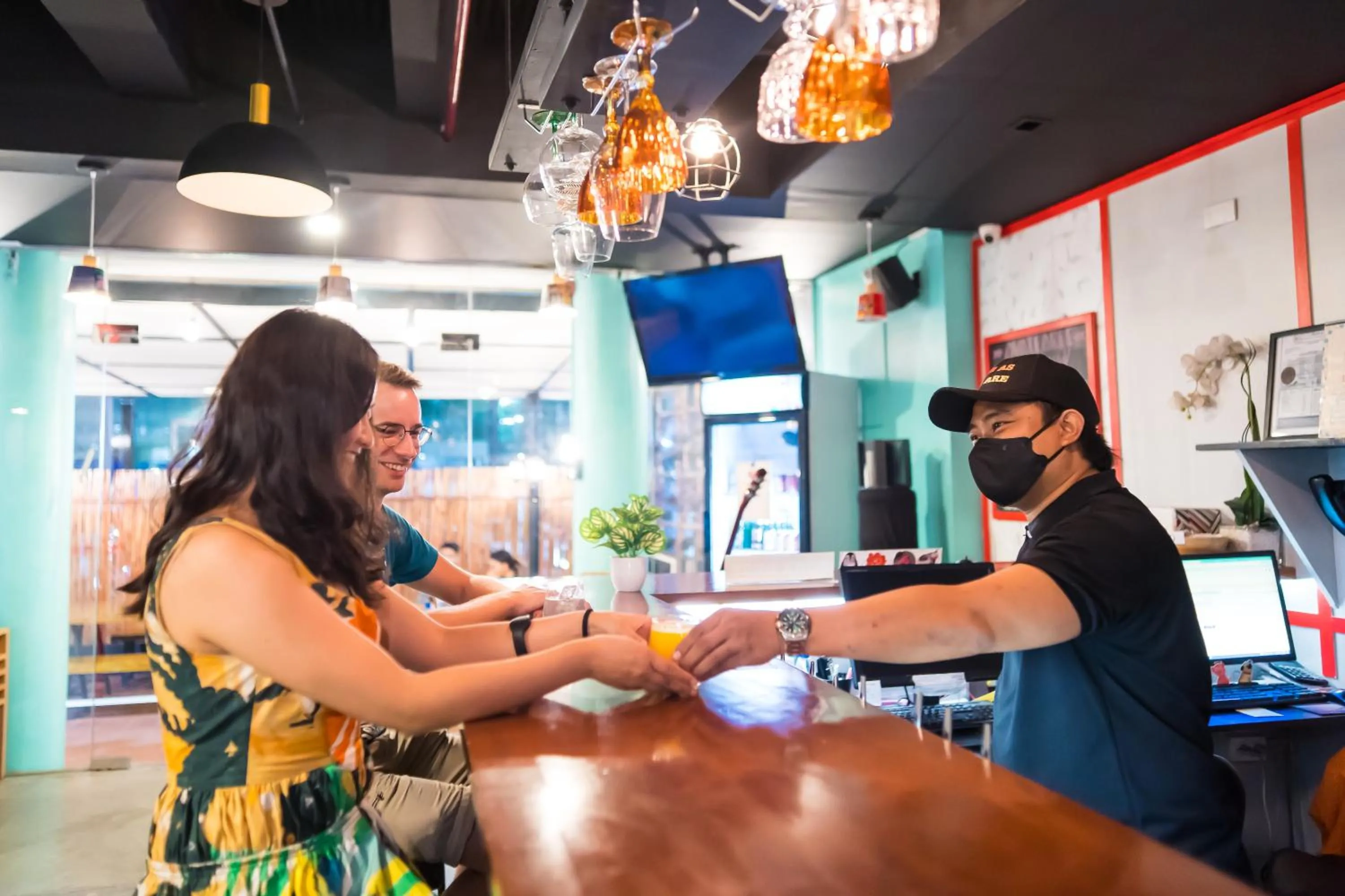 Lounge or bar in Abraham Manila - Located in Central Makati