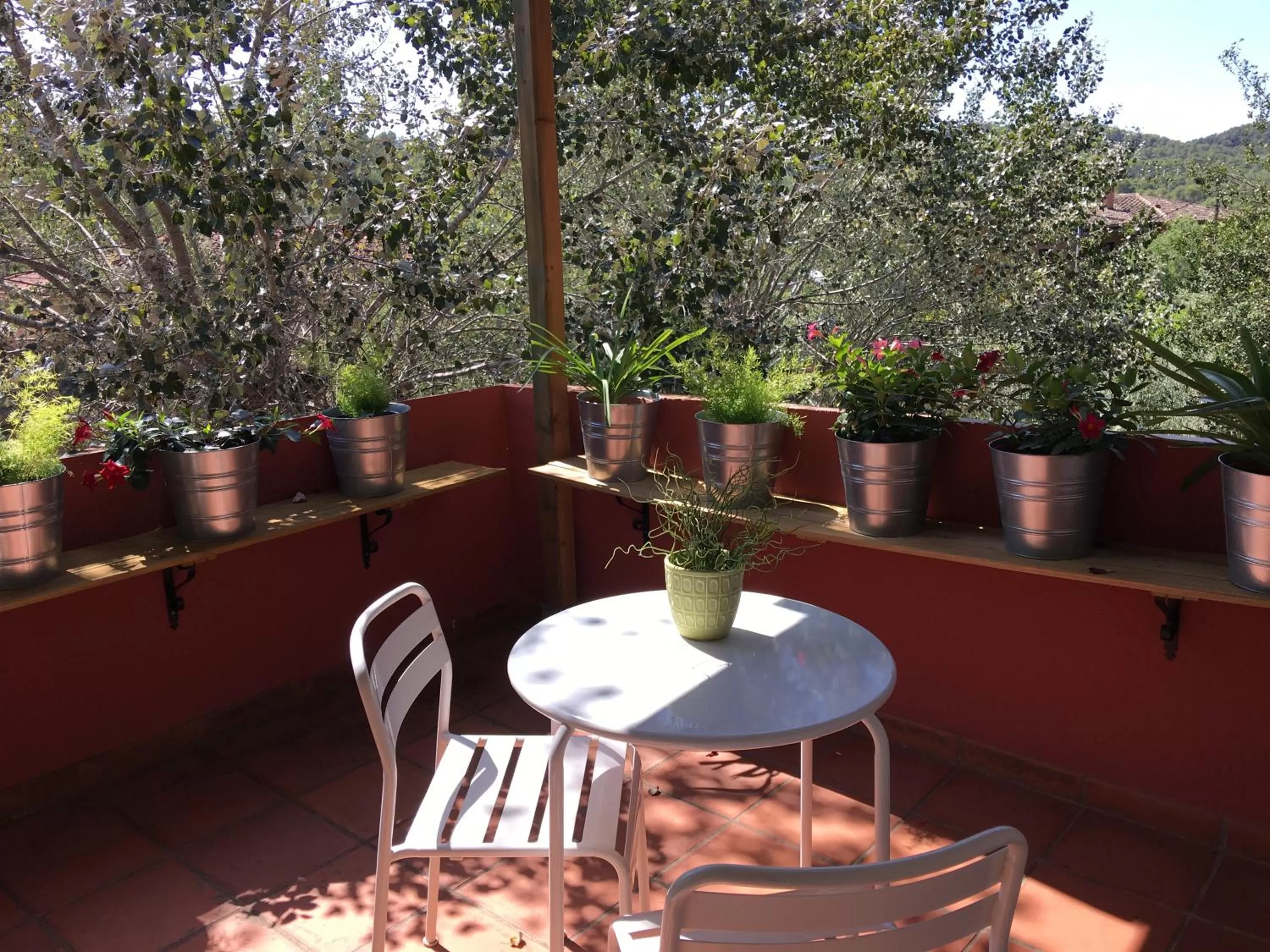 Mountain view in B&B Inés